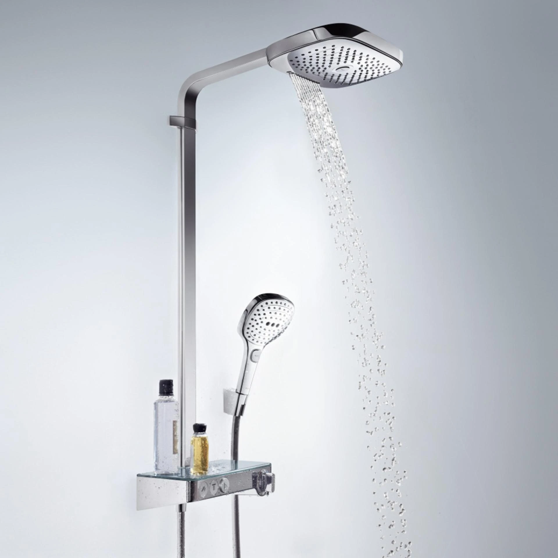 Фото - Душевая стойка Hansgrohe Raindance Select E 300 3jet 27127000 Showerpipe - Hansgrohe