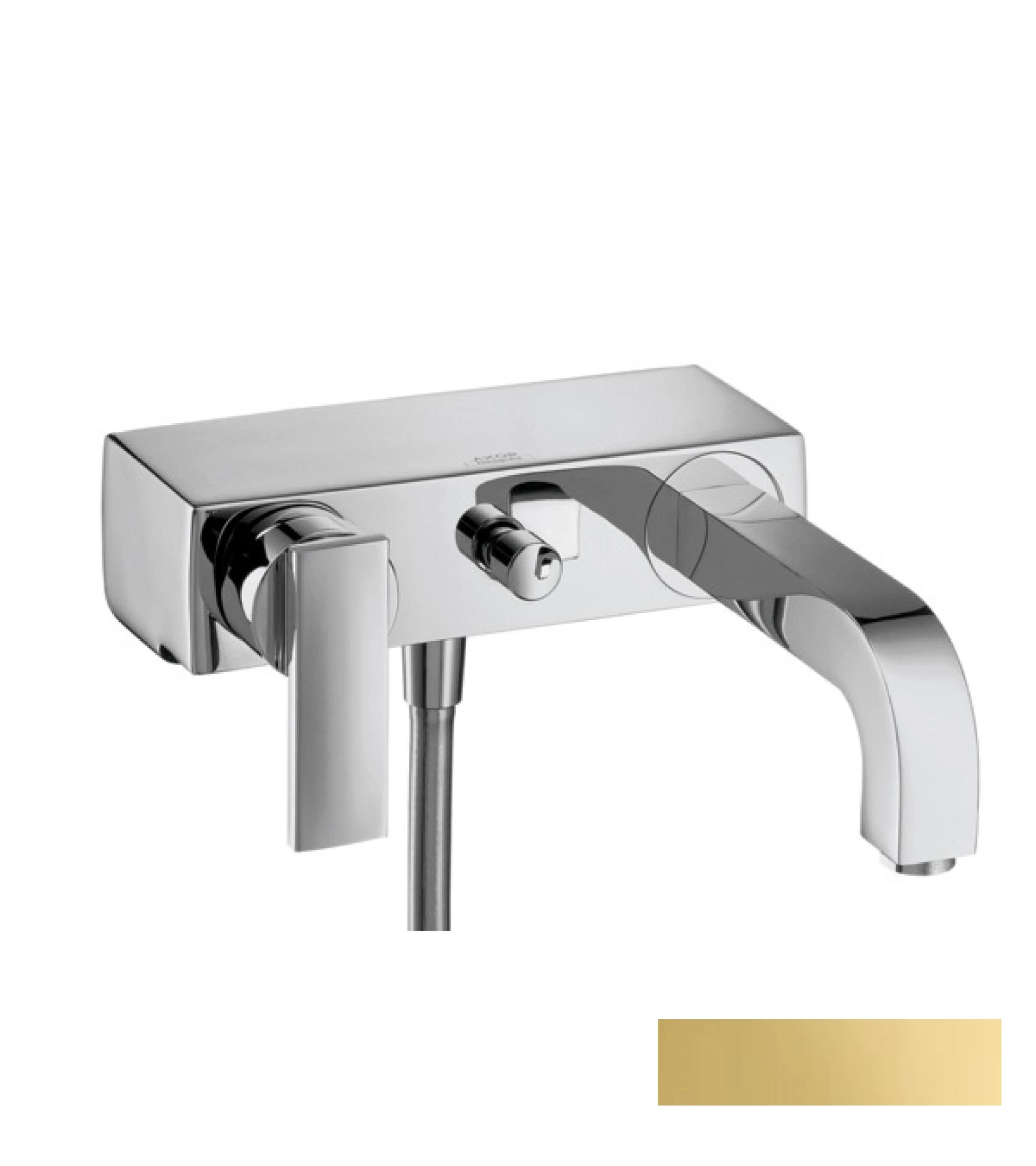 Фото - Смеситель для ванны Axor Citterio 39400990, золото - Hansgrohe