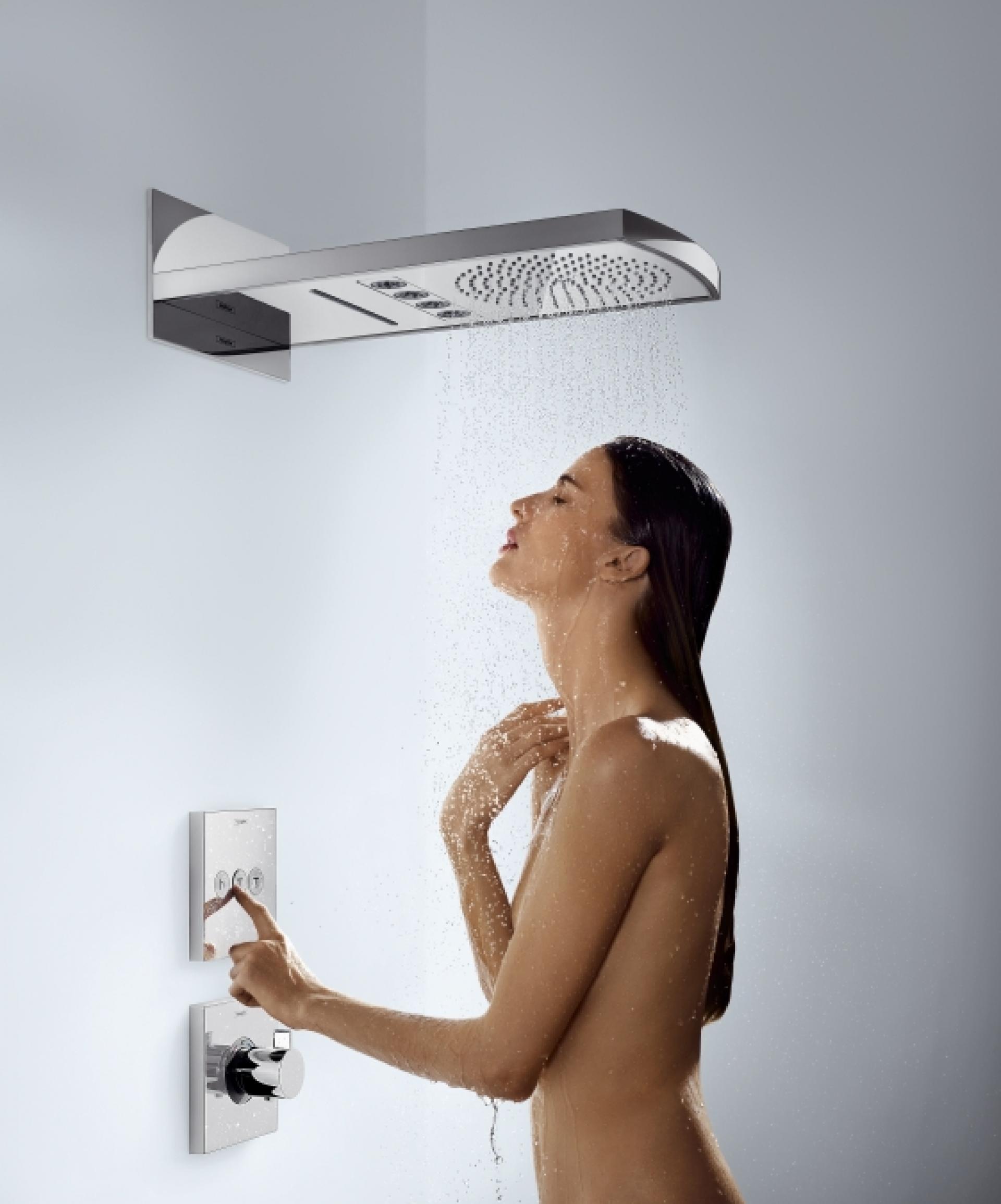 Фото - Термостат Hansgrohe ShowerSelect Highfow 15760000 для душа - Hansgrohe