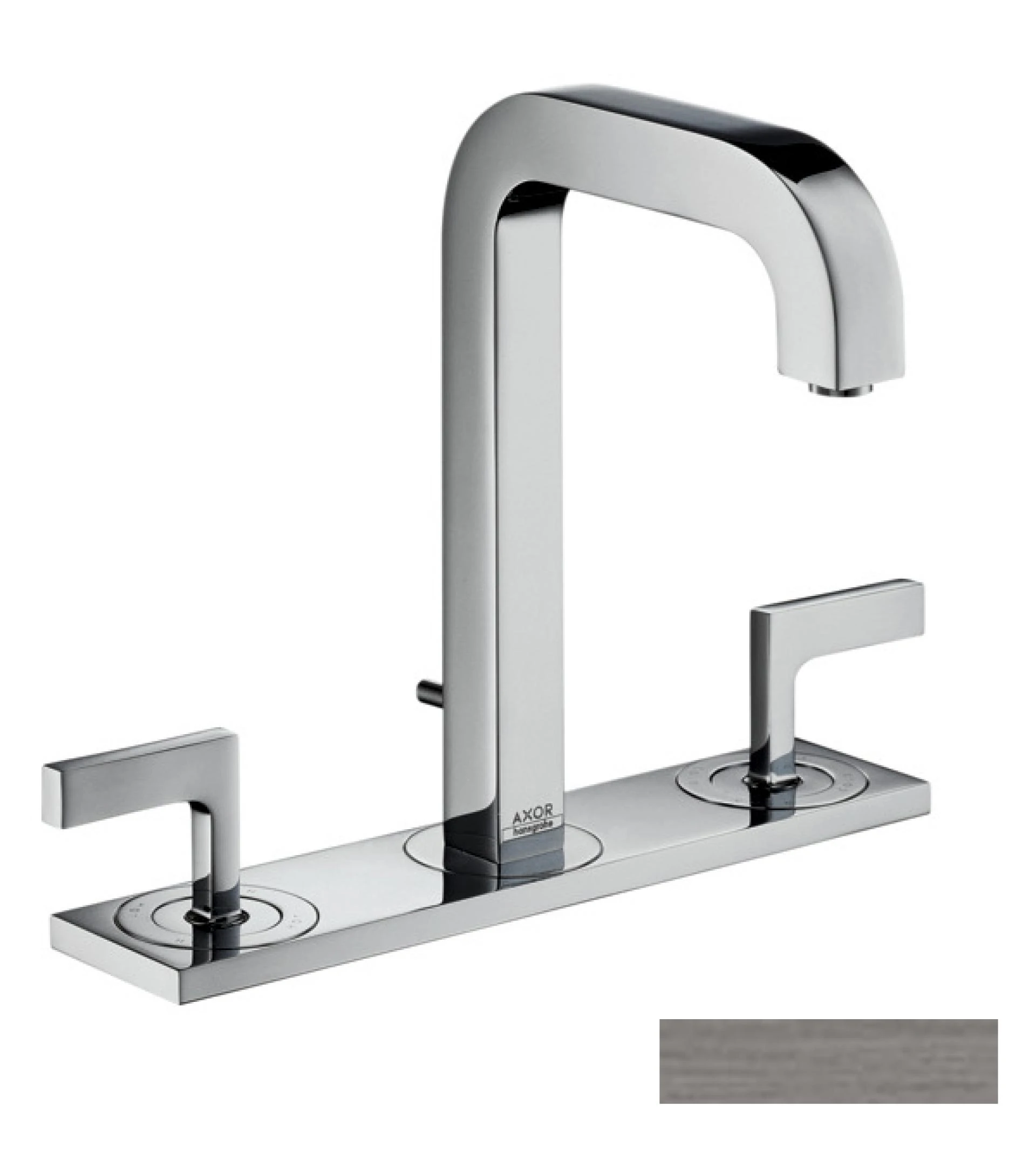 Фото - Смеситель для раковины Axor Citterio 39136340, черный хром - Hansgrohe