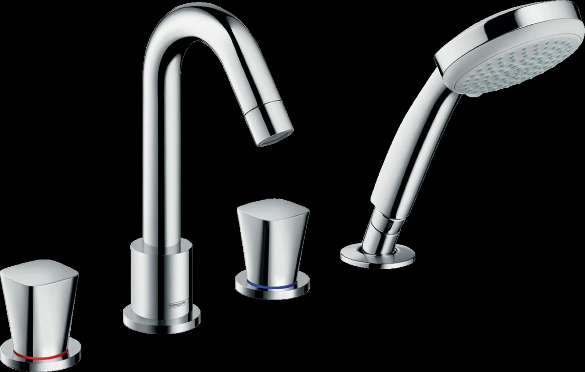 Фото - Смеситель Hansgrohe Logis 71314000 на борт ванны - Hansgrohe