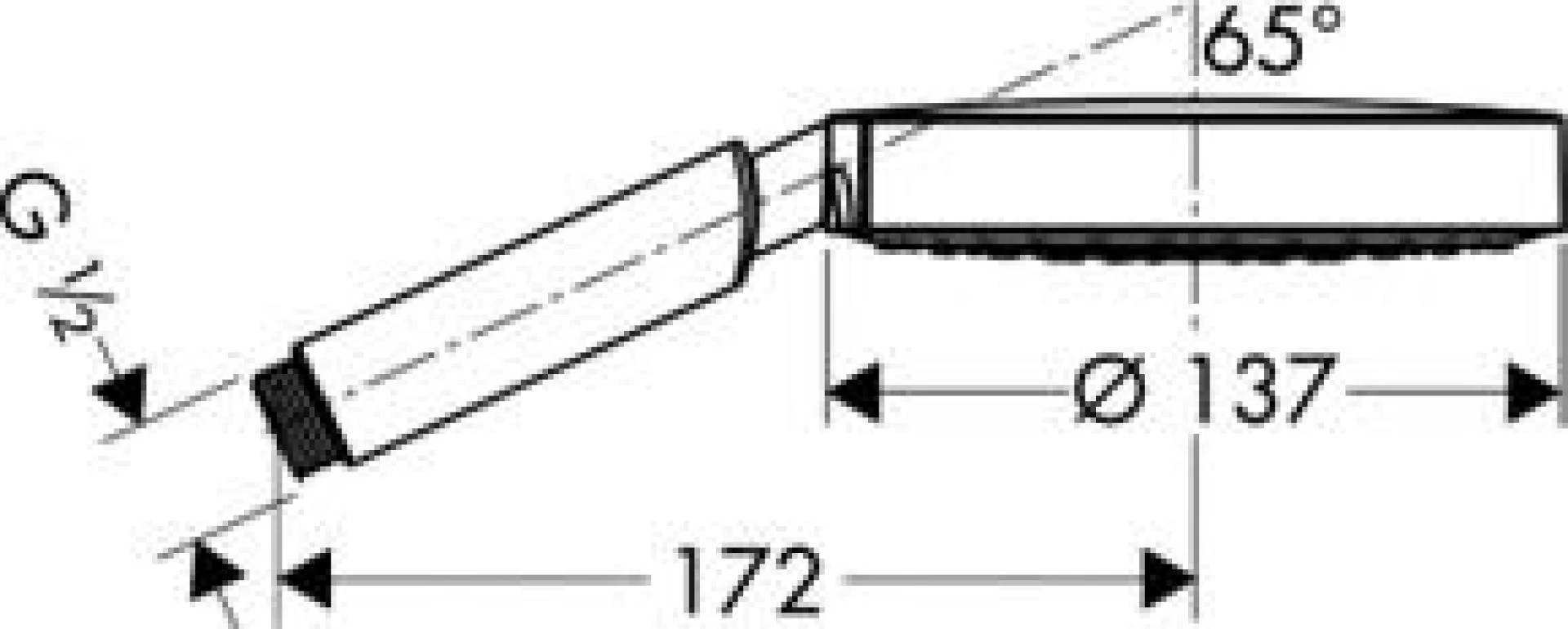 Фото - Ручной душ 150 mm Hansgrohe Raindance S 28505000 - Hansgrohe