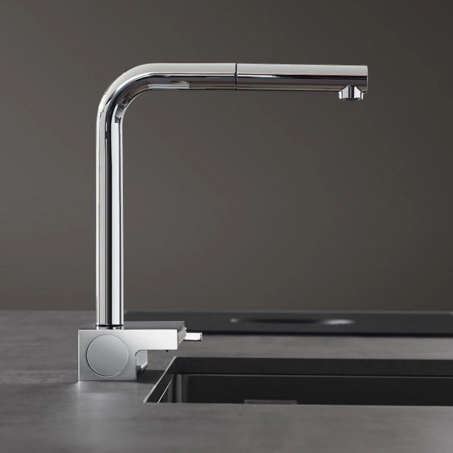 Фото - Смеситель для кухни Hansgrohe Aquno Select M81 73830000, хром - Hansgrohe