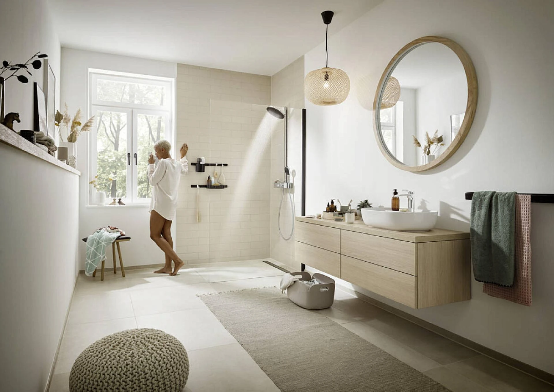 Фото - Полотенцедержатель 58 см Hansgrohe WallStoris 27926670, матовый чёрный - Hansgrohe