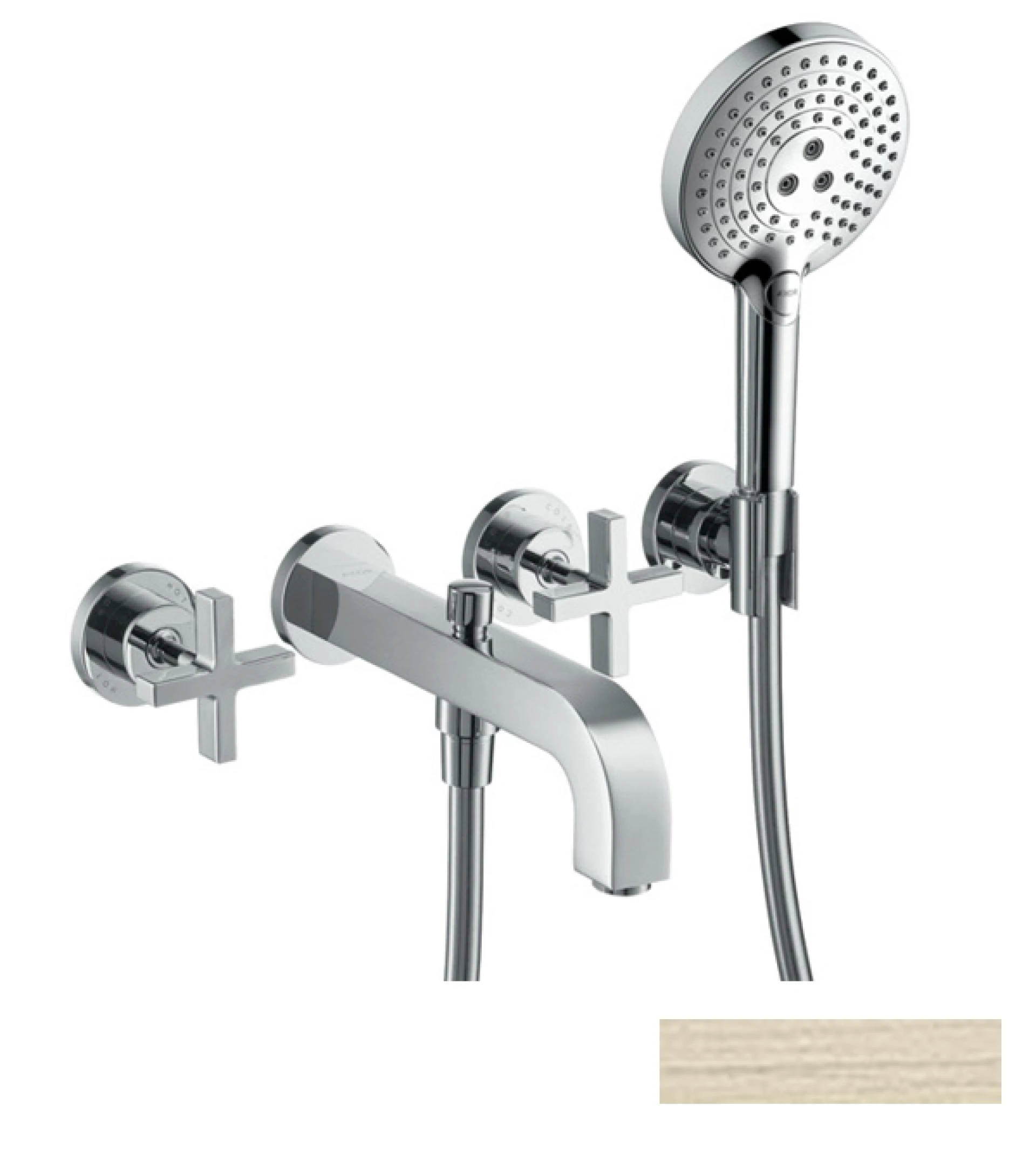 Фото - Смеситель для ванны Axor Citterio 39447820, никель - Hansgrohe