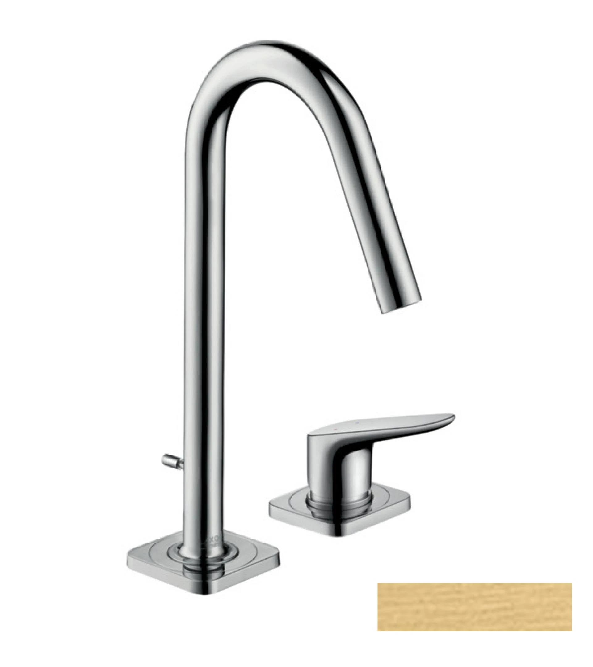 Фото - Смеситель для раковины Axor Citterio M 34132250, золото - Hansgrohe