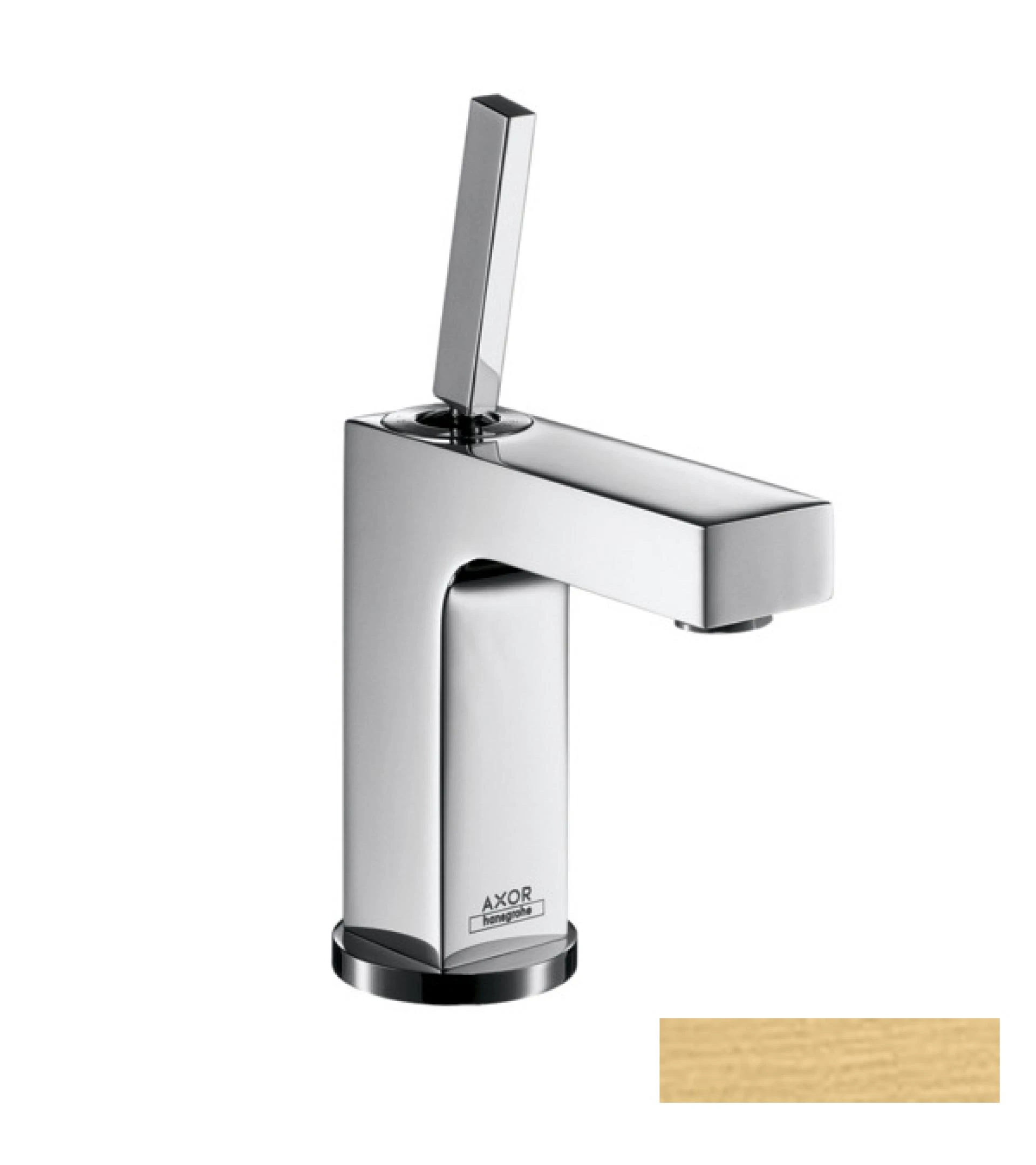 Фото - Смеситель для раковины Axor Citterio 39010250, золото - Hansgrohe