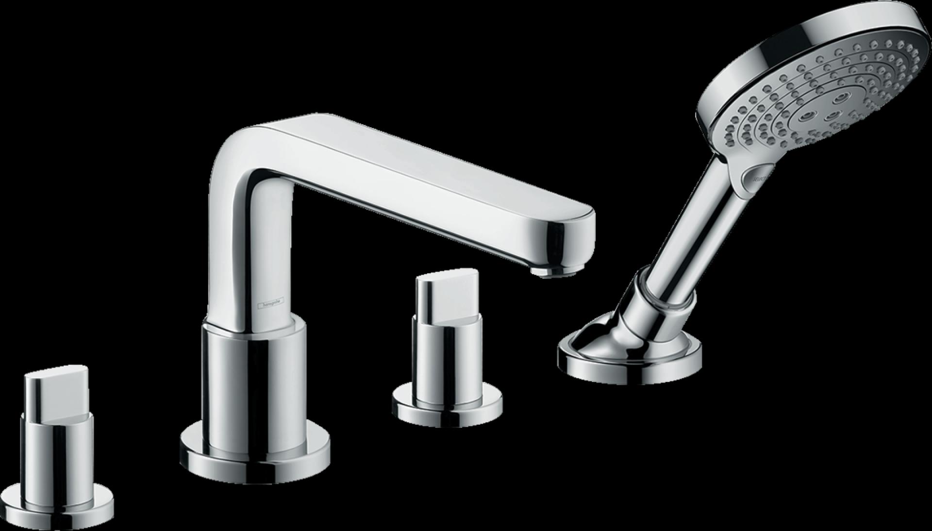 Смеситель на край ванны Hansgrohe Metris S 31447000, хром