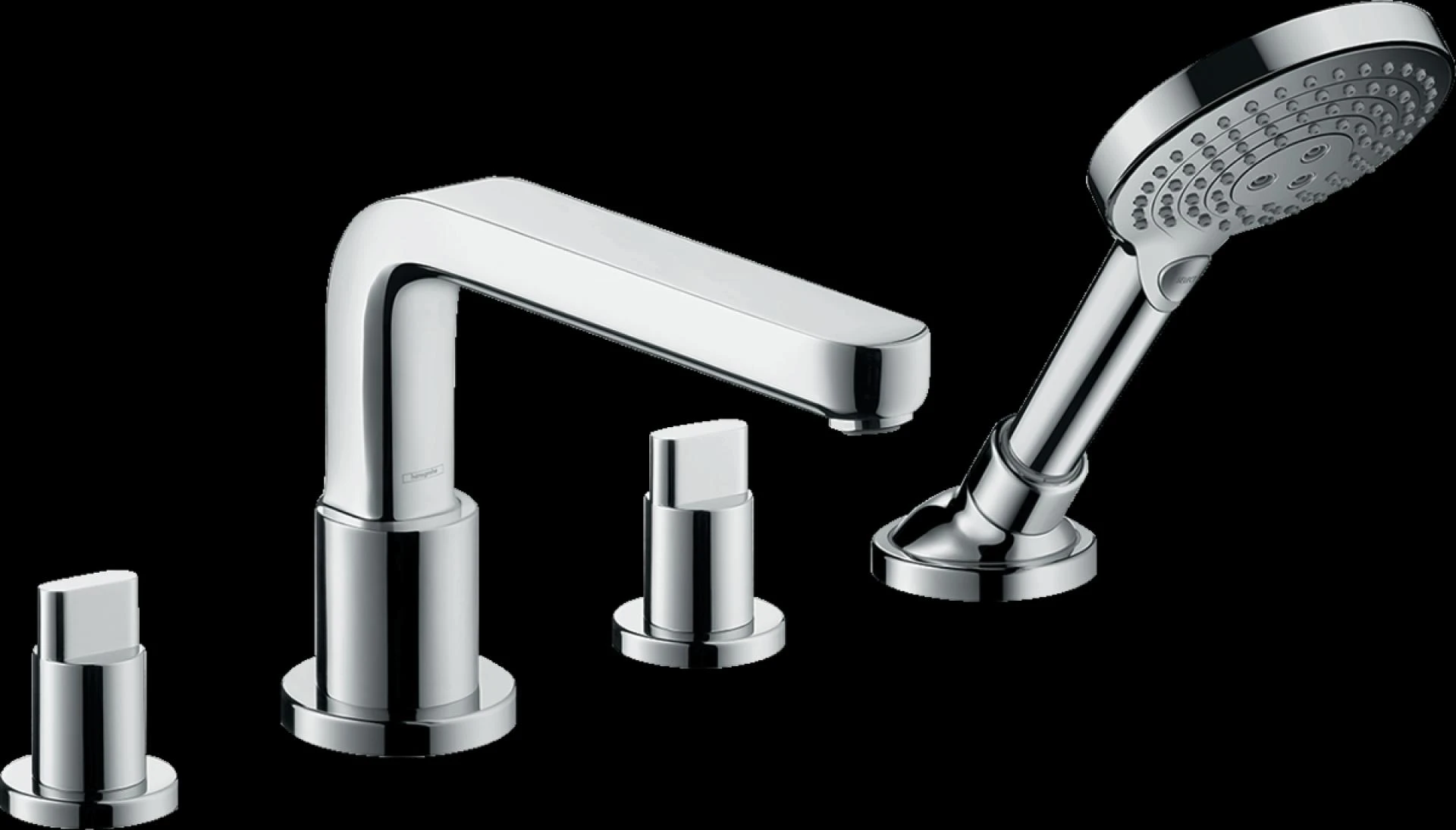 Фото - Смеситель на край ванны Hansgrohe Metris S 31447000, хром - Hansgrohe