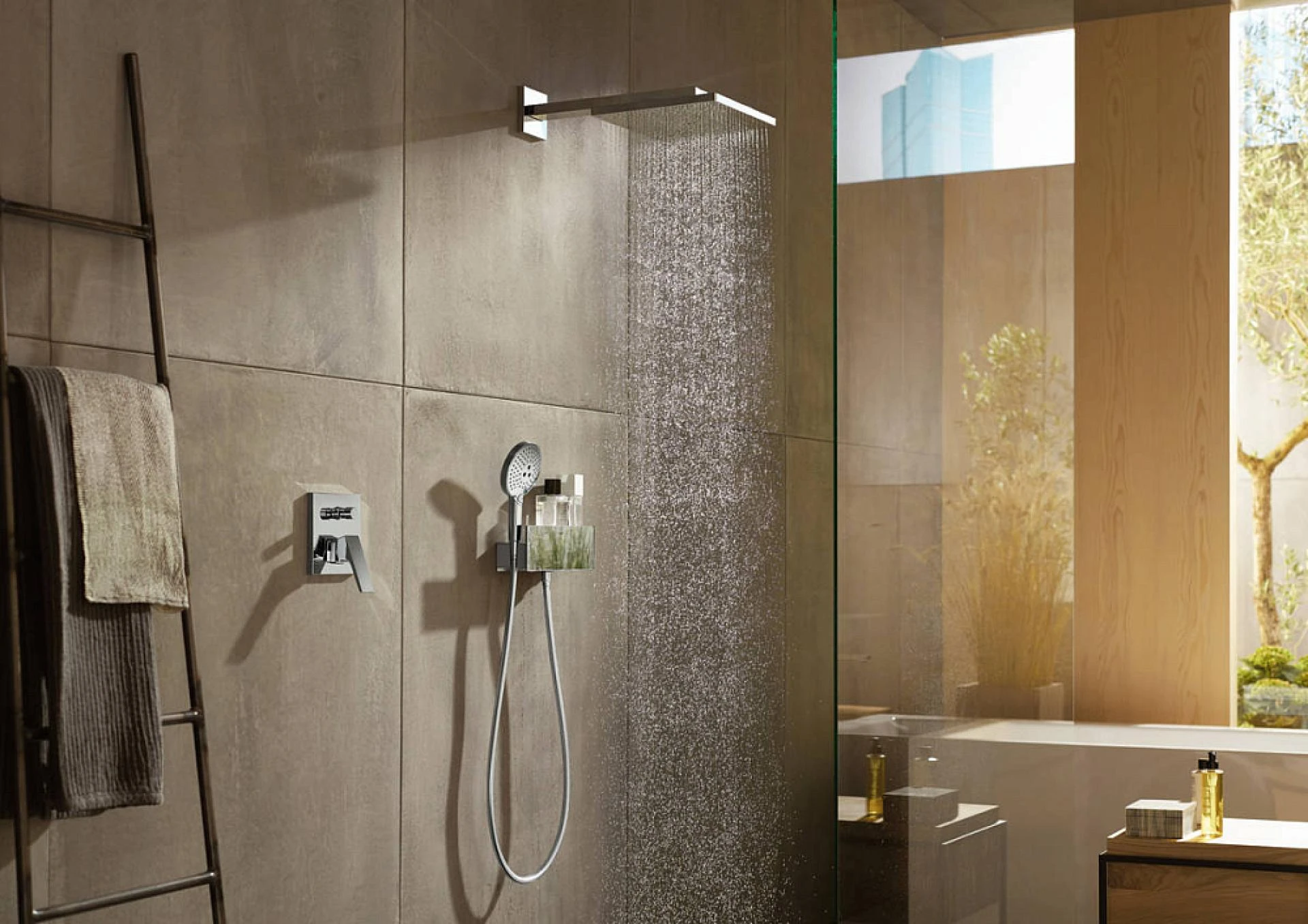 Фото - Смеситель для ванны Hansgrohe Metropol 32545700, белый - Hansgrohe