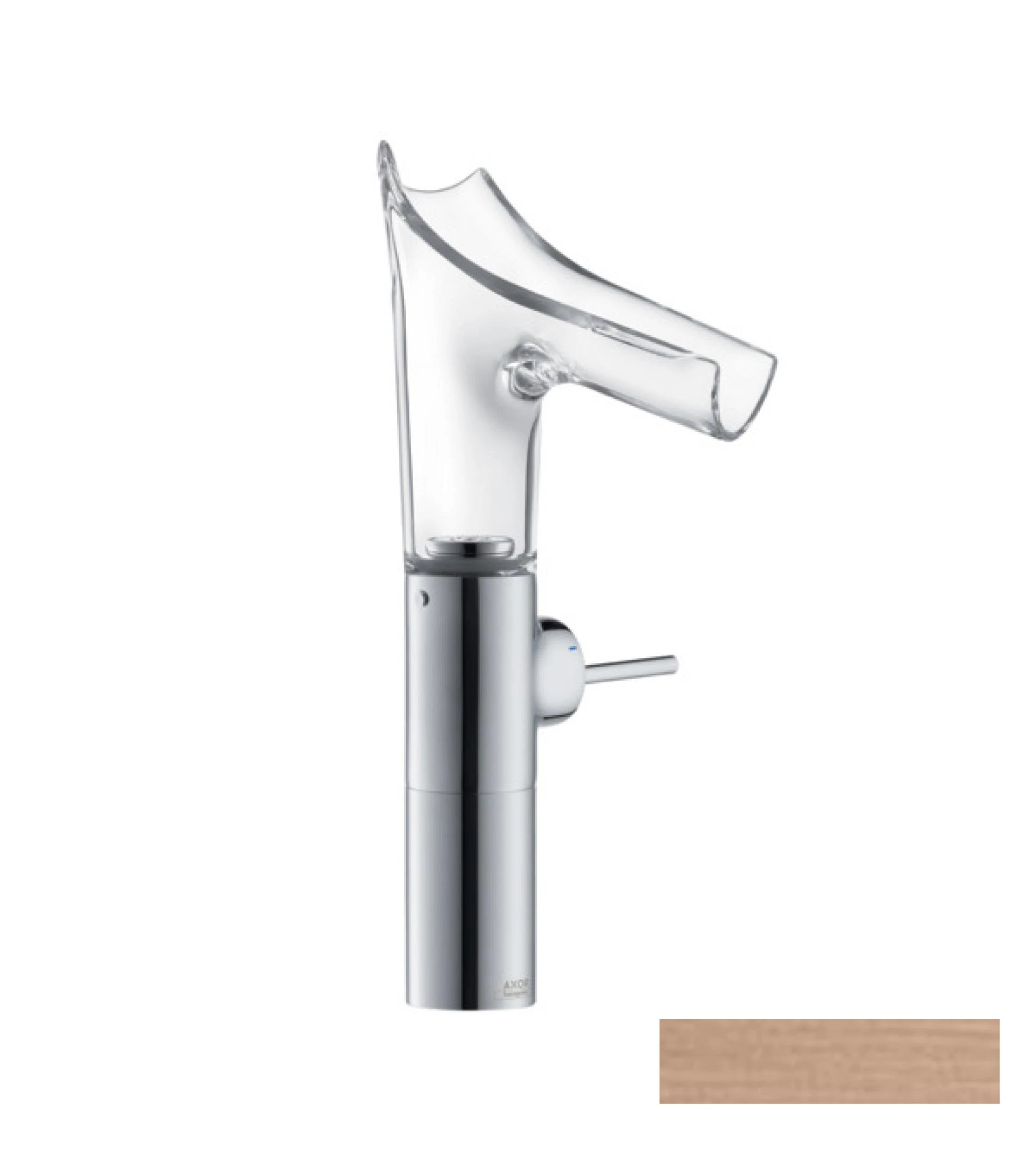 Фото - Смеситель для раковины Axor Starck V 12114310, красное золото - Hansgrohe