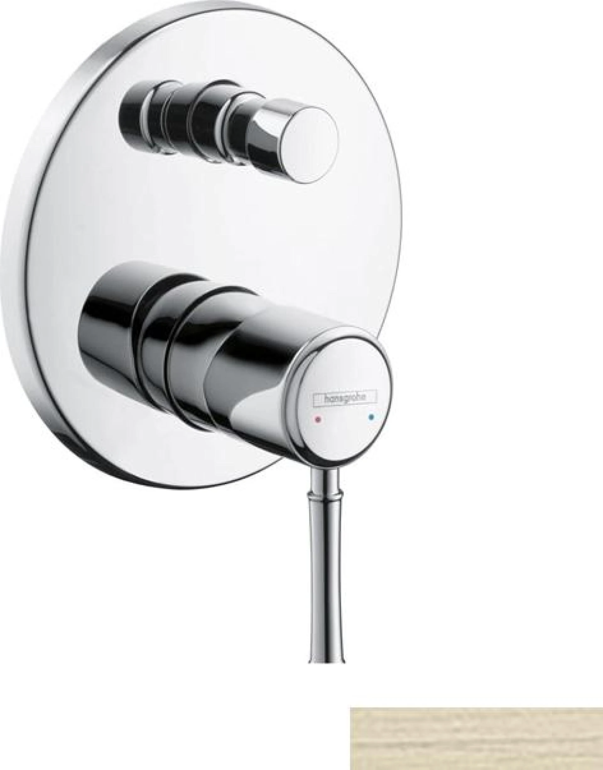 Фото - Смеситель для ванны Hansgrohe Talis Classic 14145820, никель - Hansgrohe