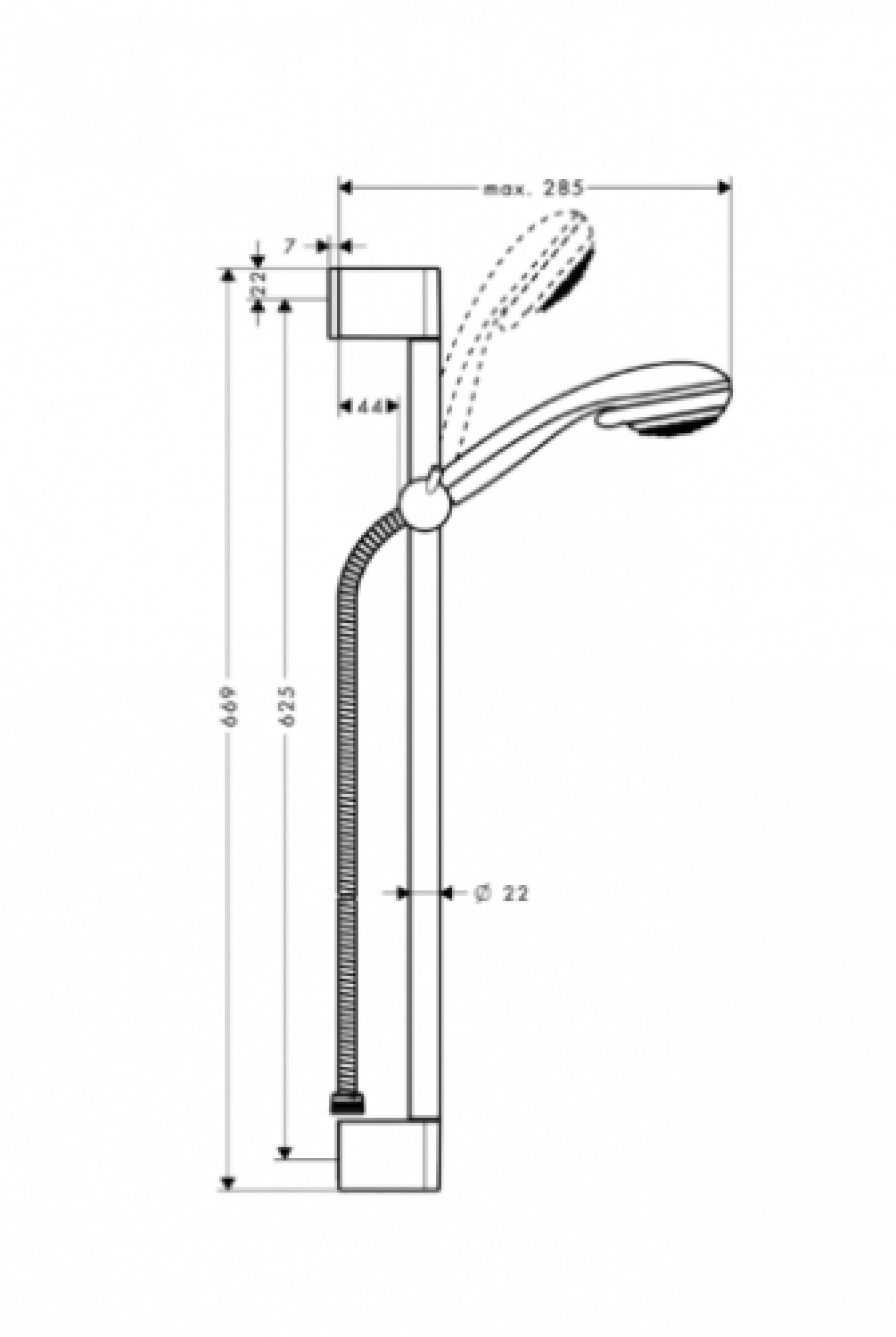 Фото - Душевой гарнитур Hansgrohe Crometta 85 Vario 27763000 Unica Crometta - Hansgrohe