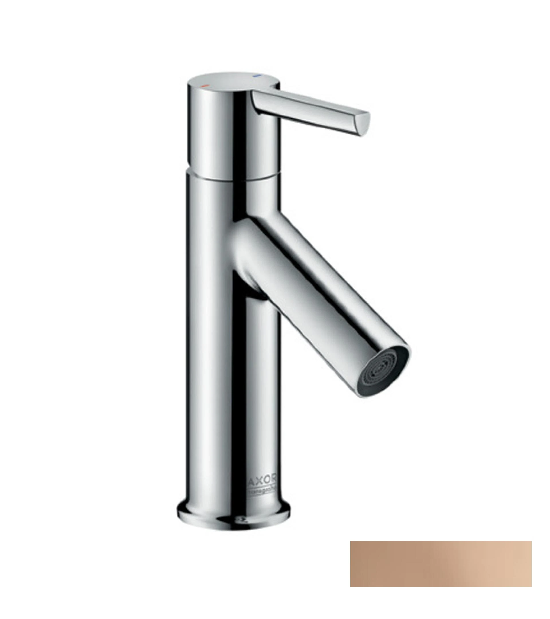 Фото - Смеситель для раковины Axor Starck 10102300, красное золото - Hansgrohe