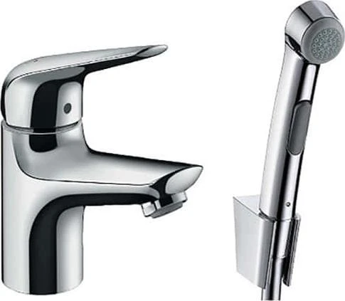 Фото - Смеситель для раковины с набором для биде Hansgrohe Novus 71144000, хром - Hansgrohe