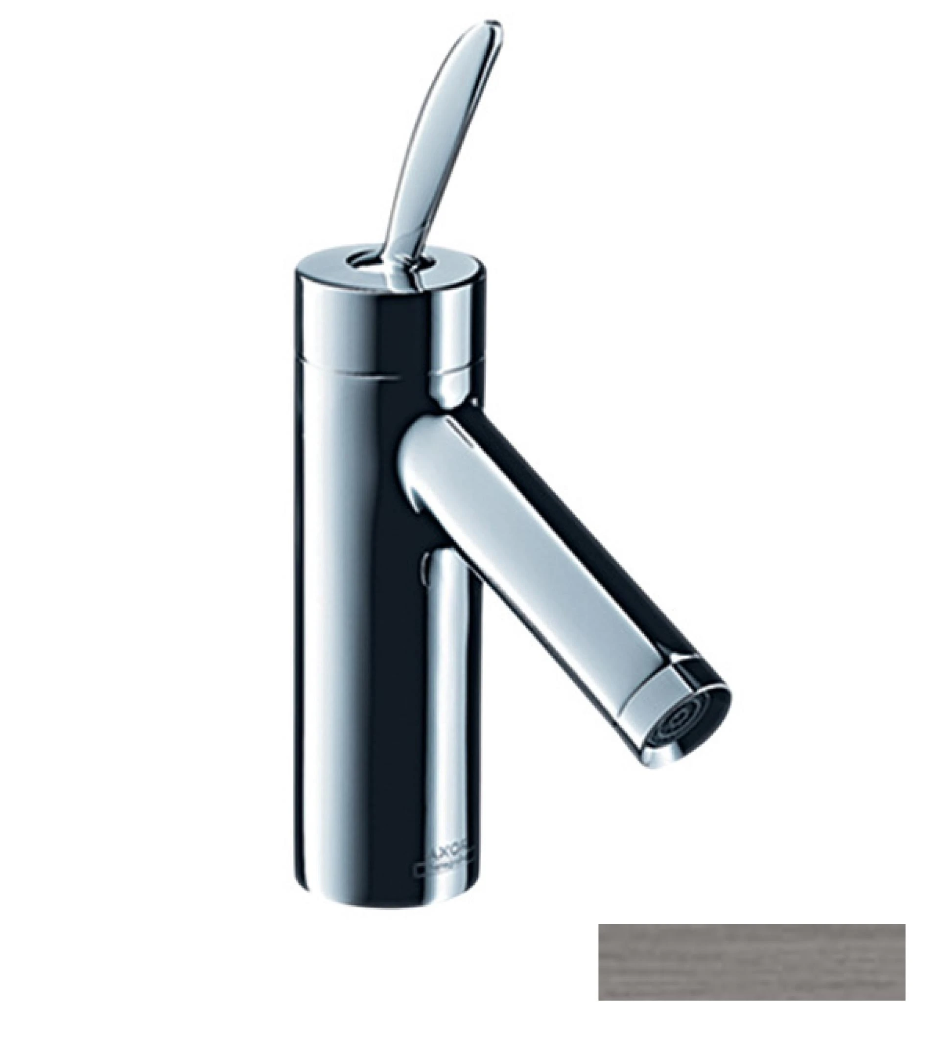 Фото - Смеситель для раковины Axor Starck Classic 10010340, черный хром - Hansgrohe