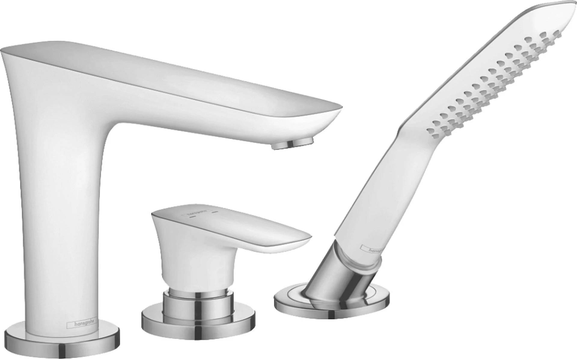 Фото - Смеситель Hansgrohe PuraVida 15432000 на борт ванны - Hansgrohe