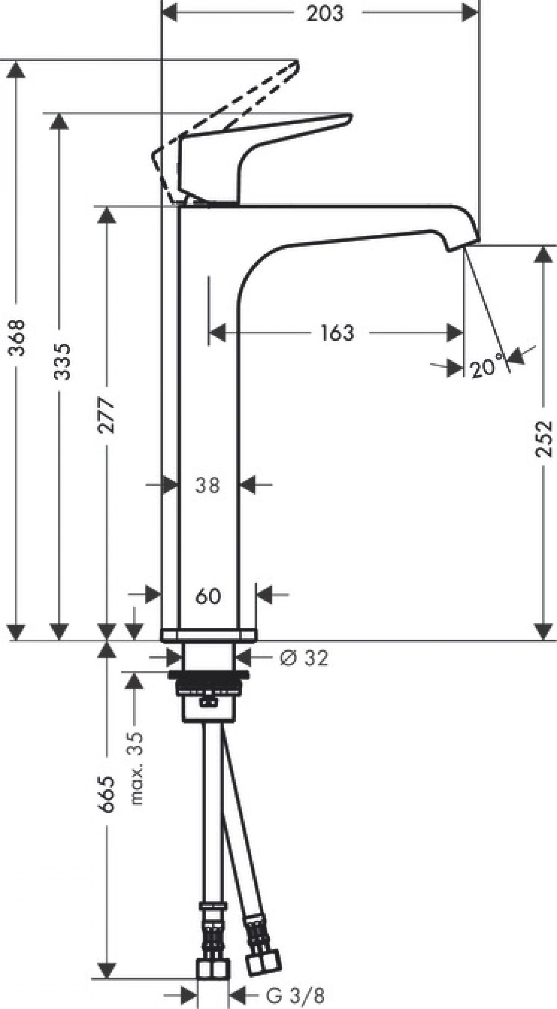 Фото - Смеситель для раковины Axor Citterio E 36113310, красное золото - Hansgrohe