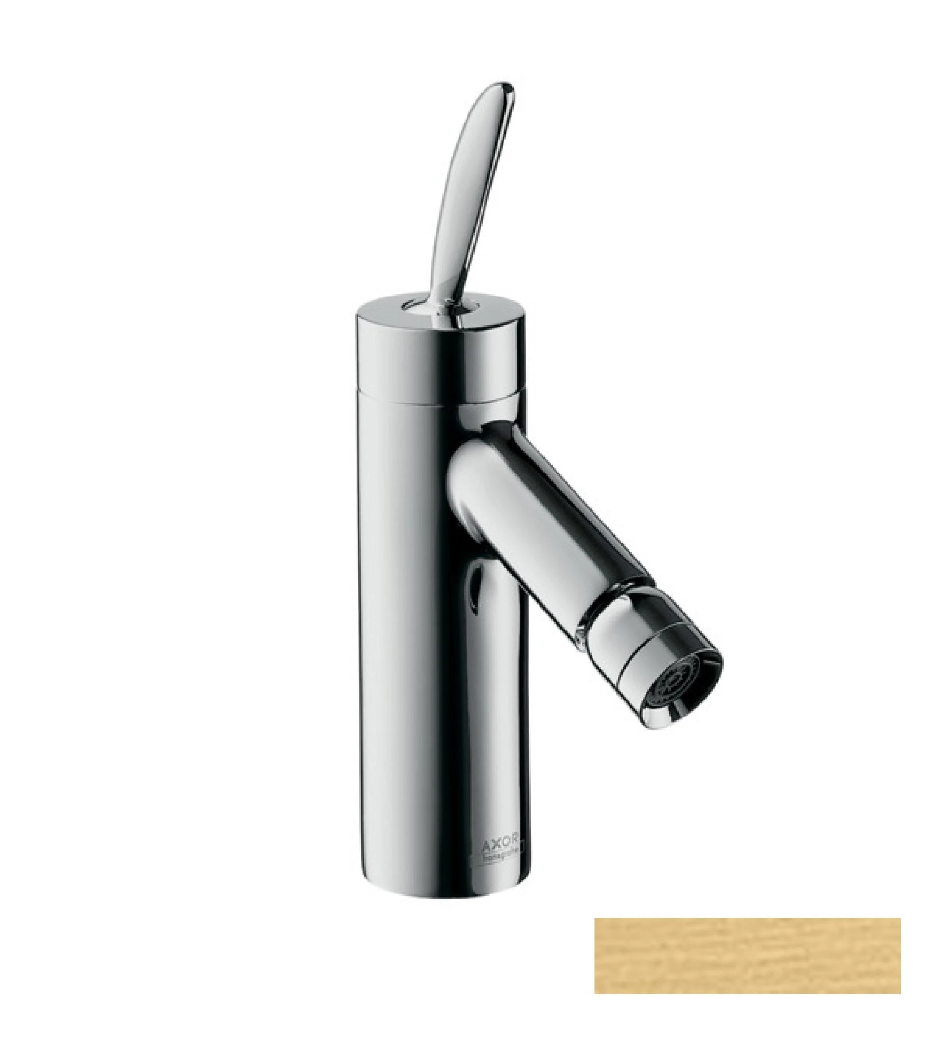 Фото - Смеситель для биде Axor Starck Classic 10200250, золото - Hansgrohe