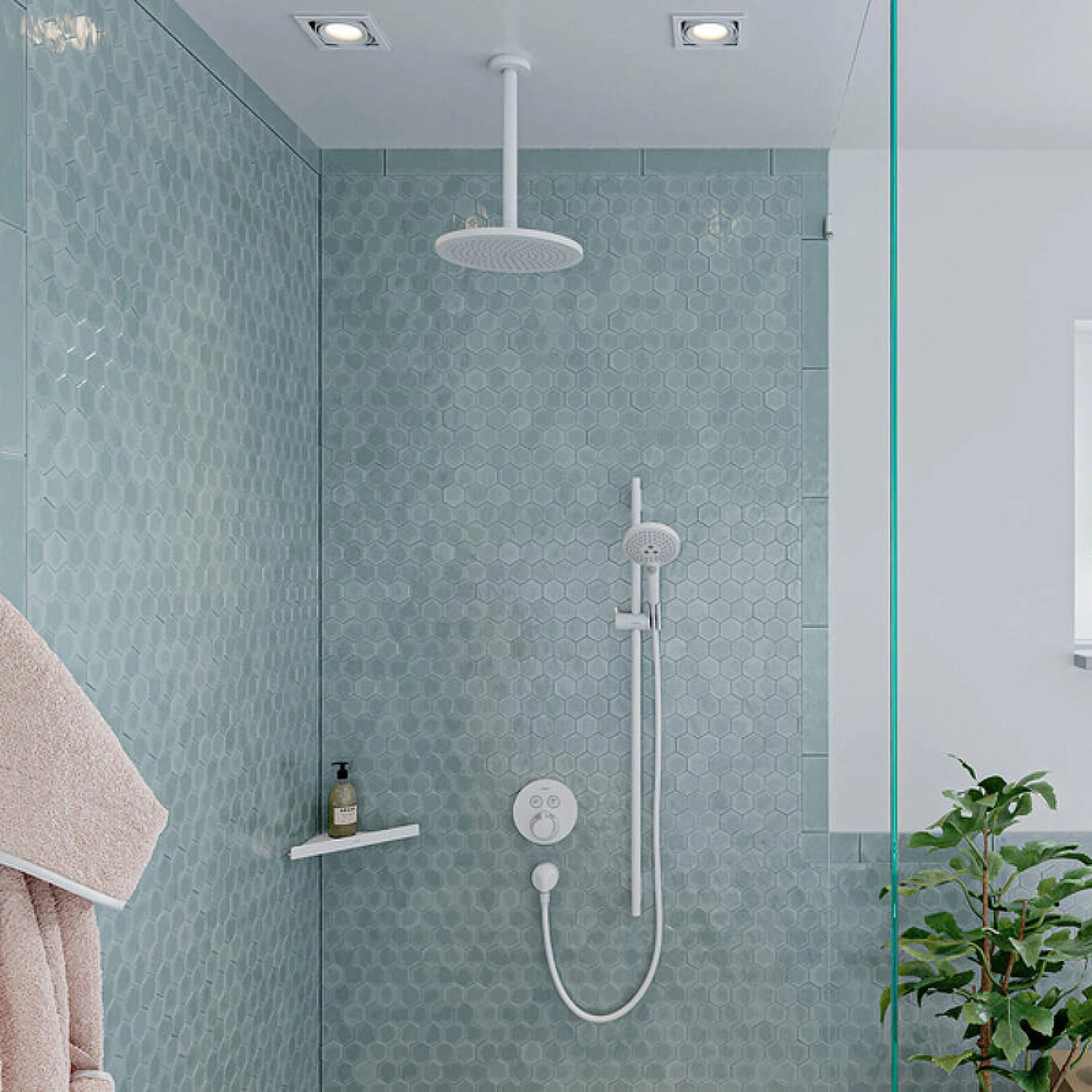 Фото - Душевая штанга Hansgrohe Unica S Puro 28631990, полированное золото - Hansgrohe