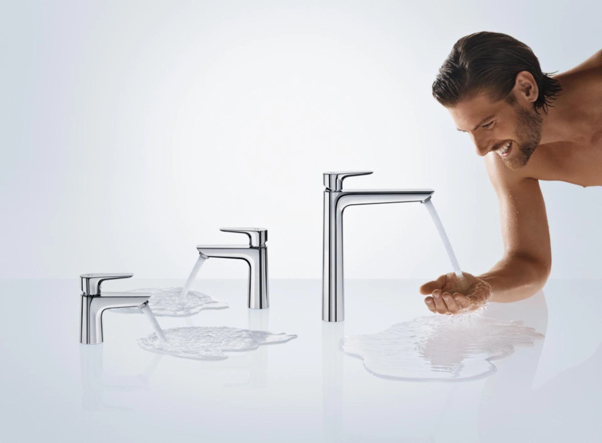 Фото - Смеситель для раковины Hansgrohe Talis E 71701000, хром - Hansgrohe