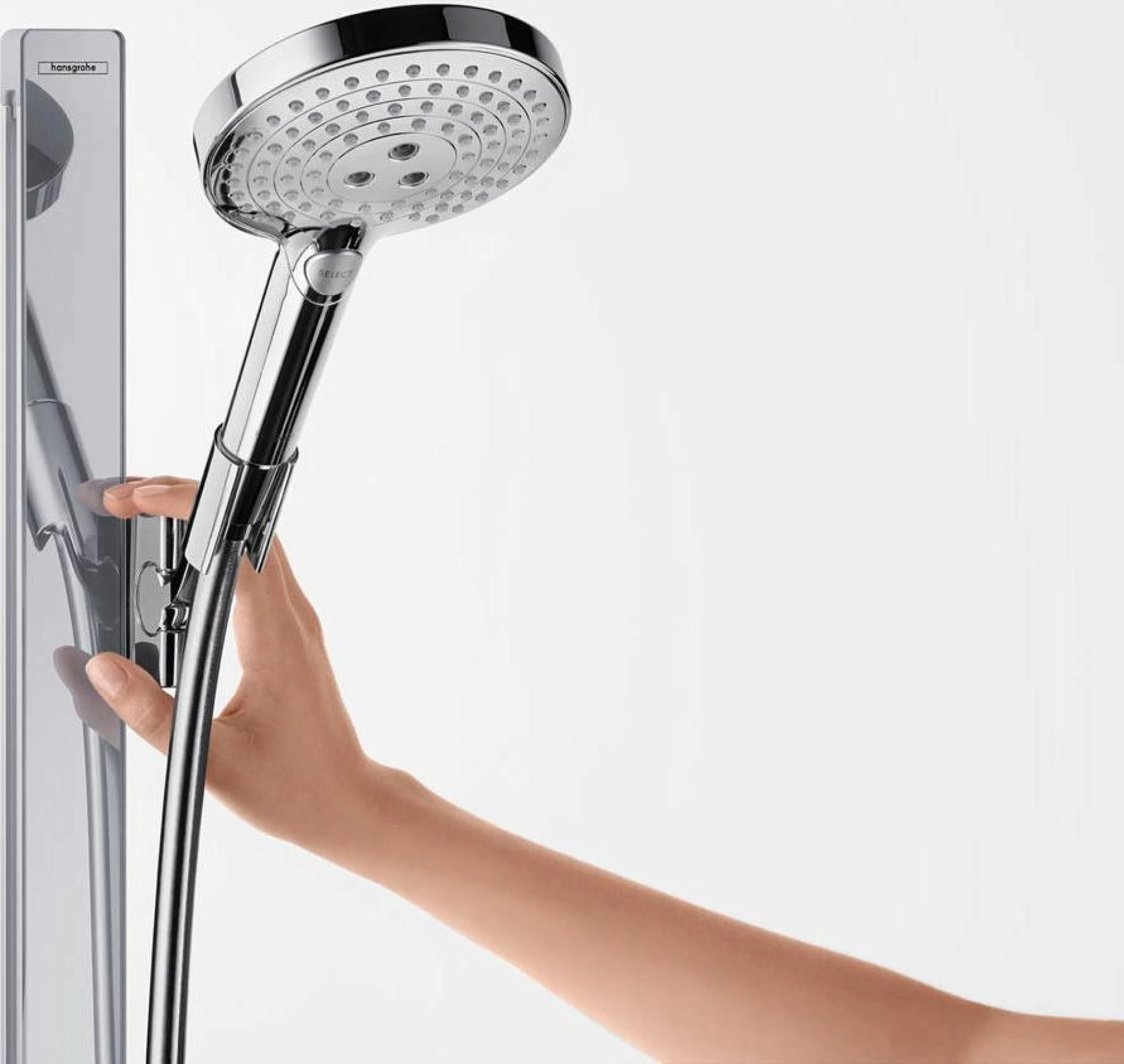 Фото - Душевой гарнитур Hansgrohe Raindance Select S 27648000, хром - Hansgrohe