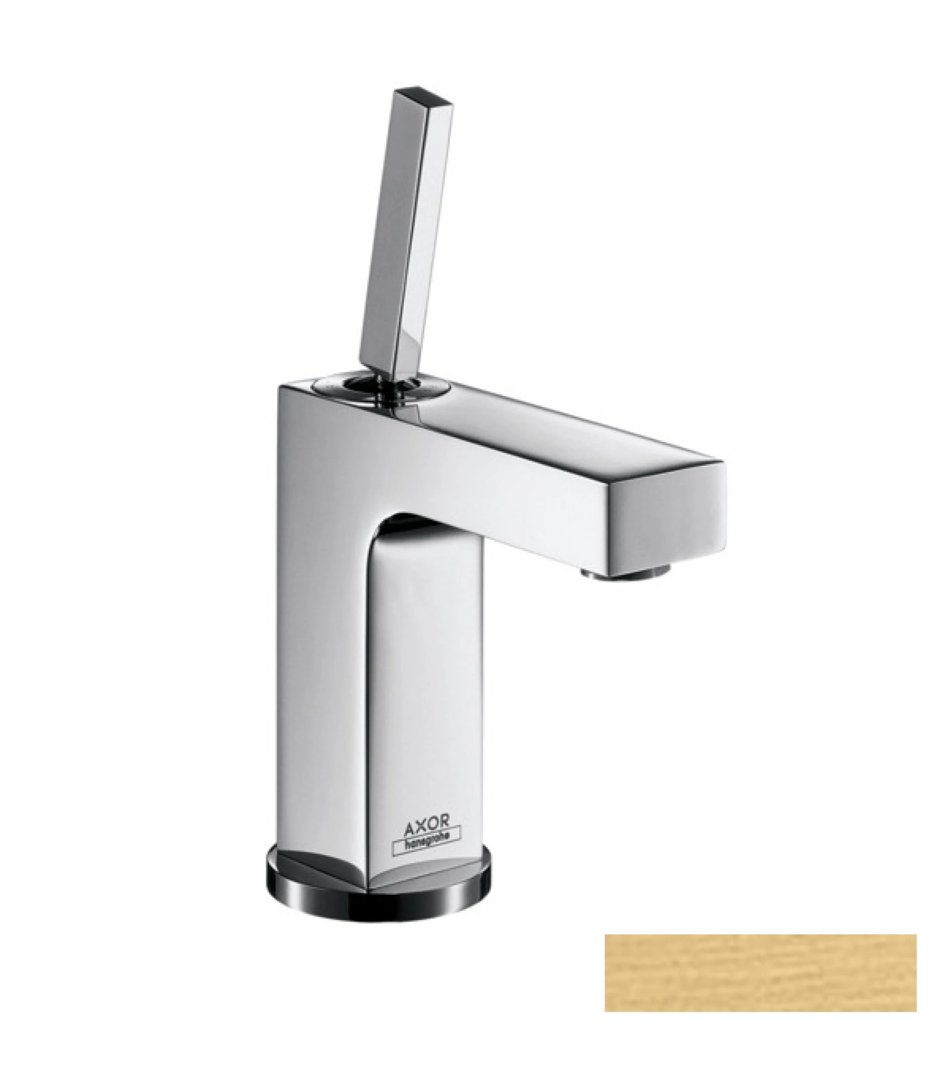 Фото - Смеситель для раковины Axor Citterio 39018250, золото - Hansgrohe