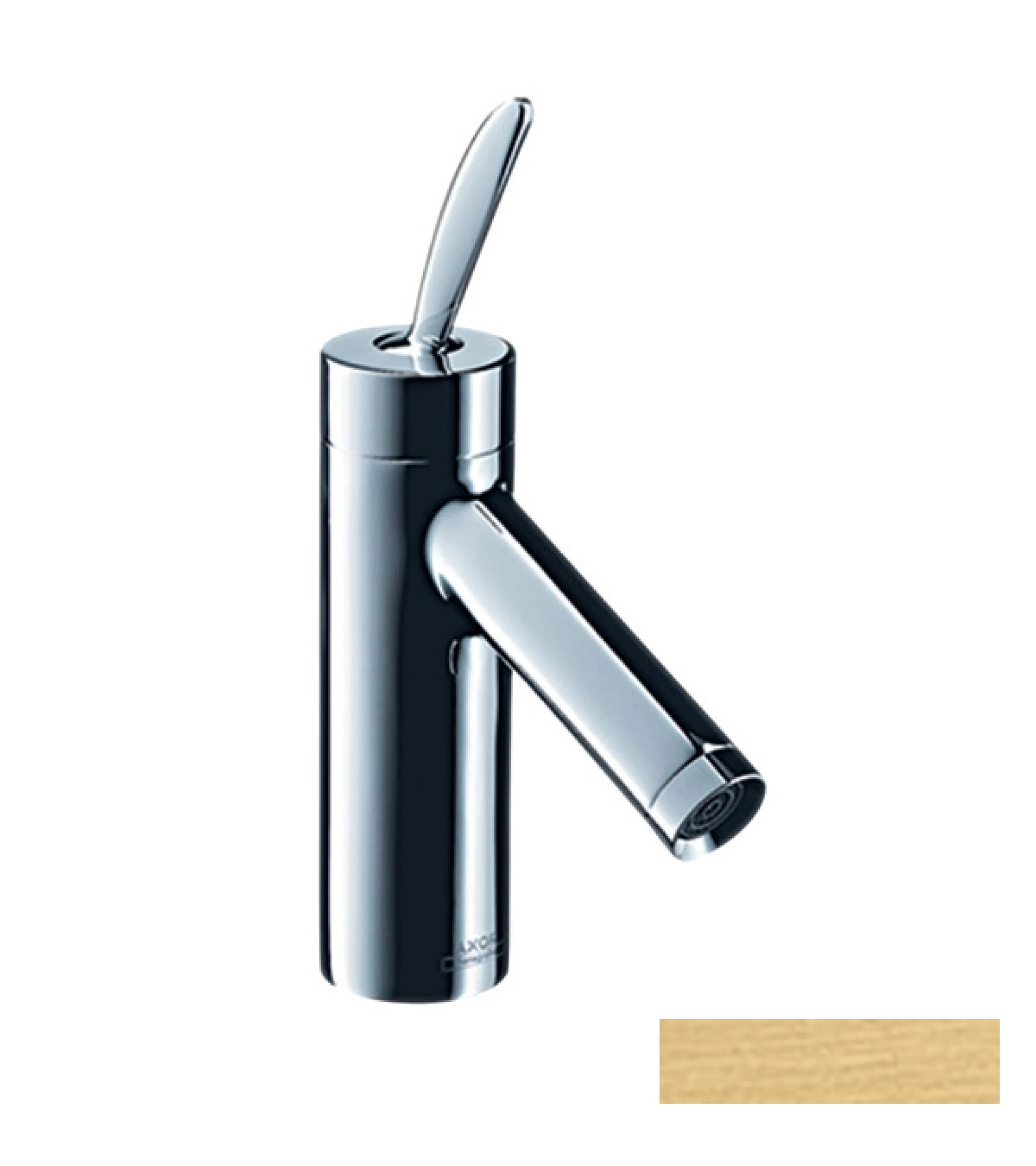 Фото - Смеситель для раковины Axor Starck Classic 10018250, золото - Hansgrohe