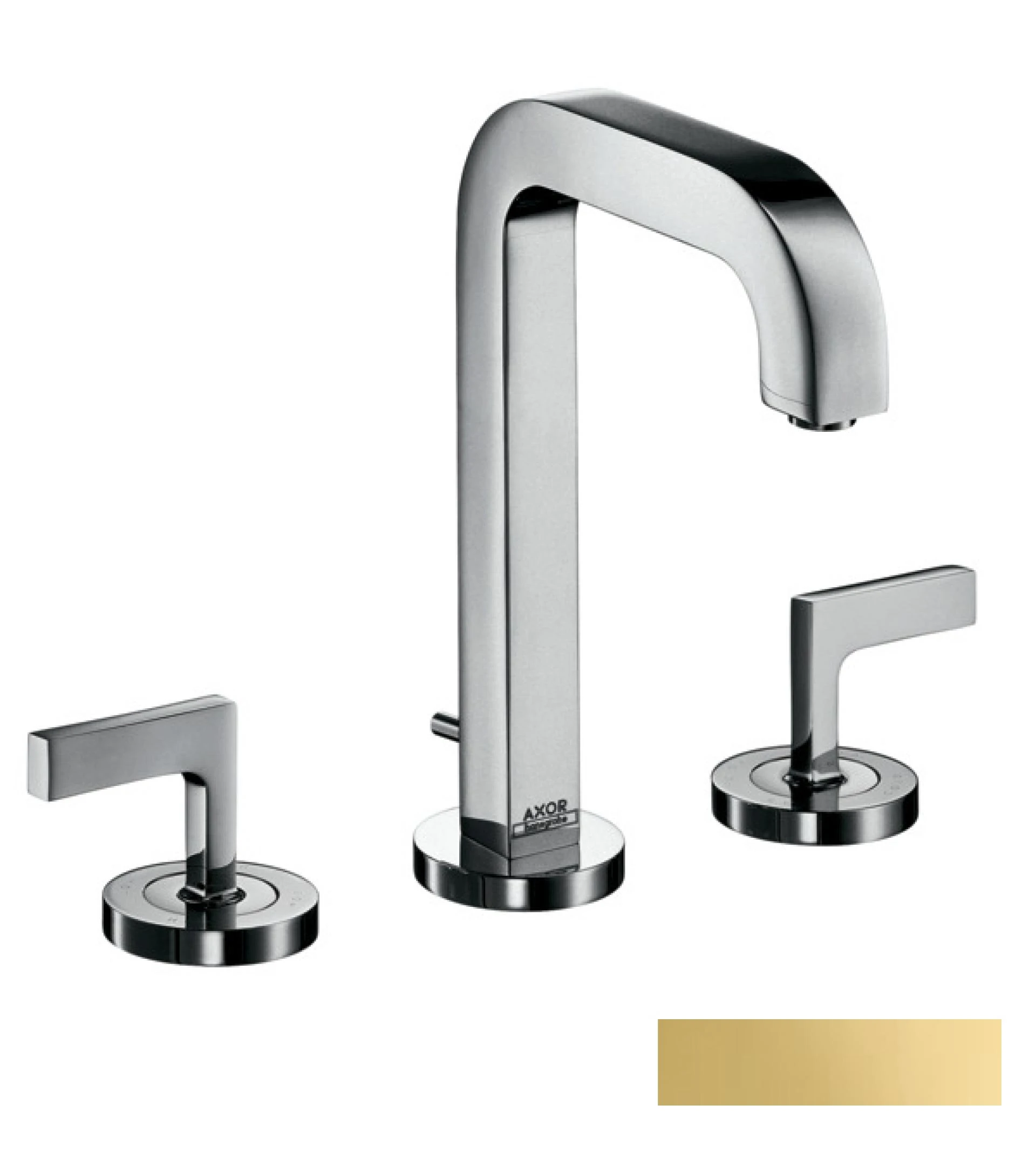 Фото - Смеситель для раковины Axor Citterio 39135990, золото - Hansgrohe