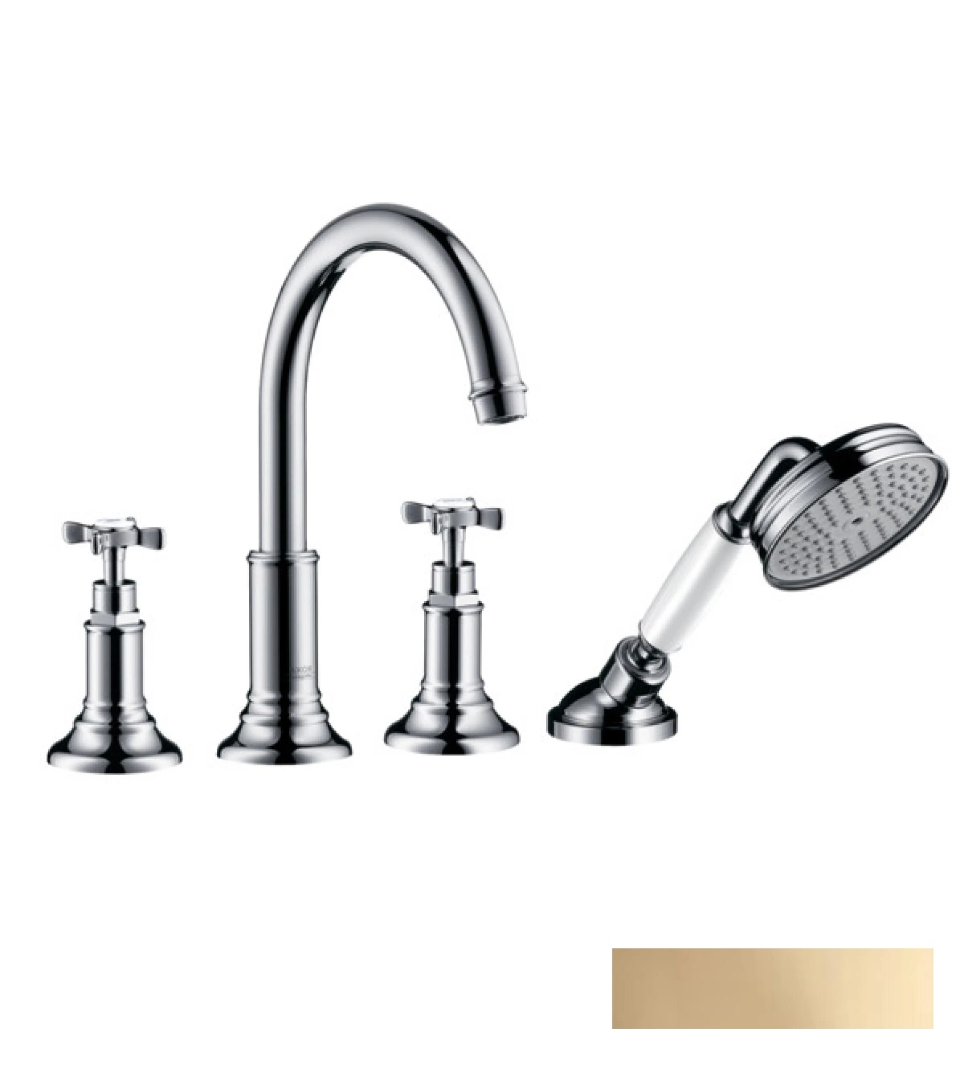 Фото - Смеситель на край ванны Axor Montreux 16546130, бронза - Hansgrohe