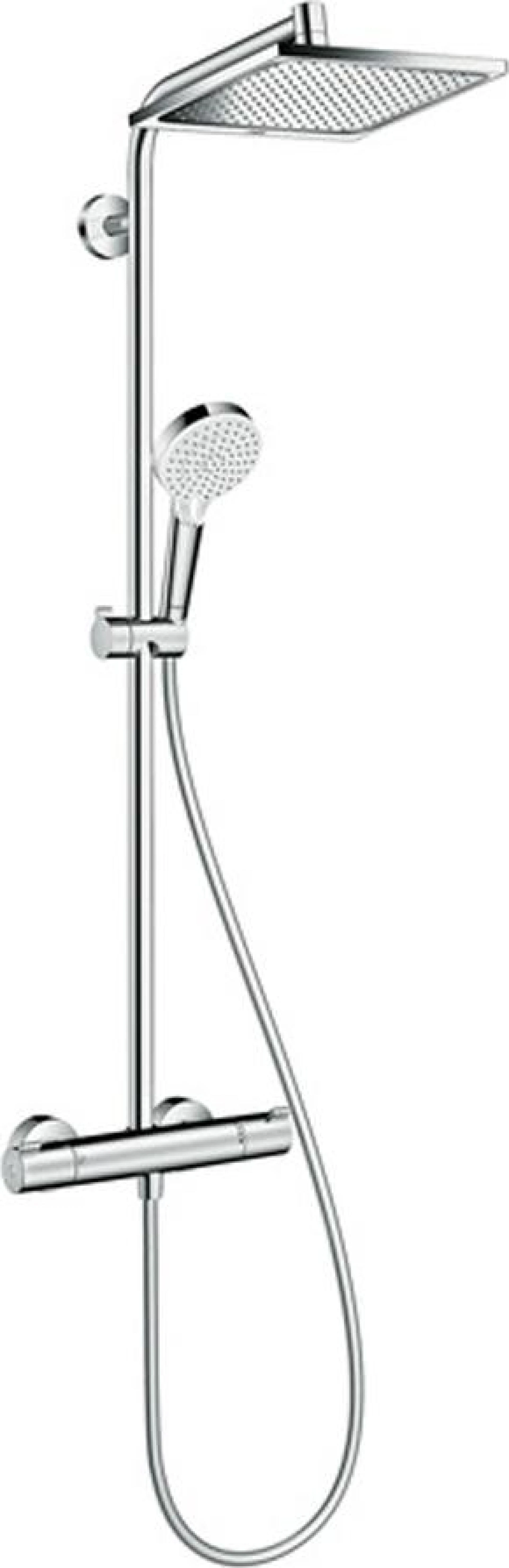 Фото - Душевая стойка Hansgrohe Crometta Е 240 1jet Showerpipe 27271000 - Hansgrohe