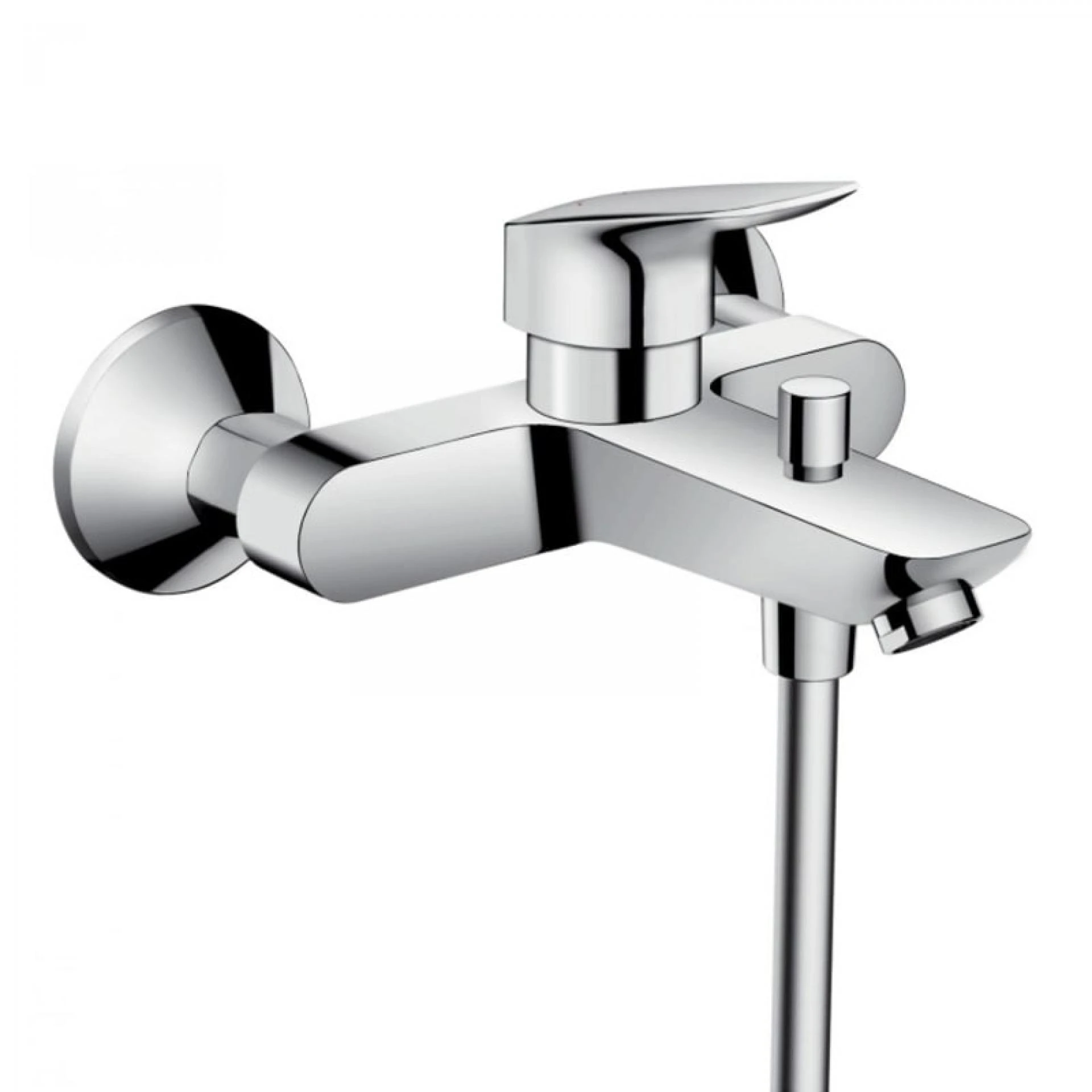 Фото - Смеситель для ванны Hansgrohe Logis 71401000, хром - Hansgrohe