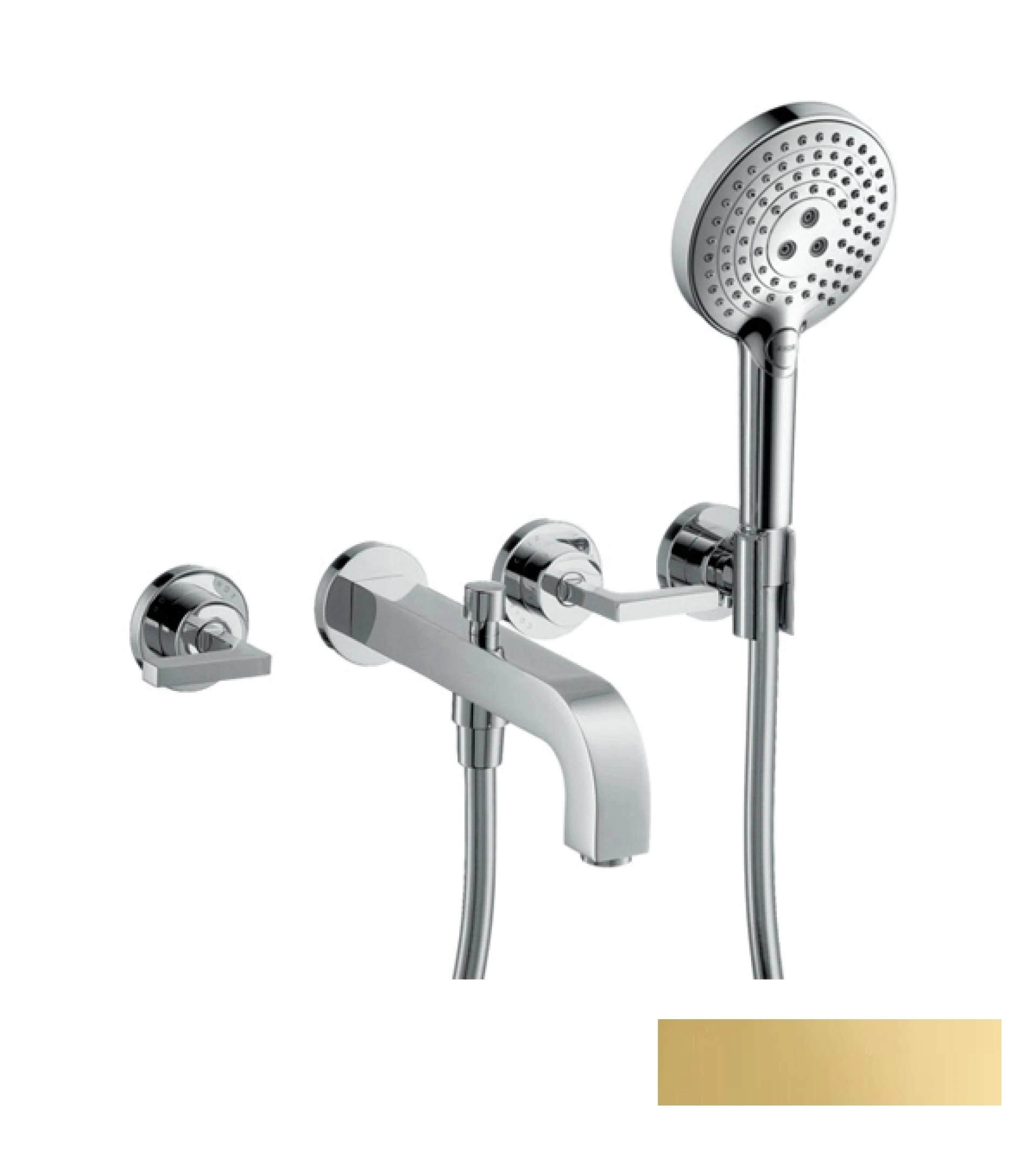 Фото - Смеситель для ванны Axor Citterio 39448990, золото - Hansgrohe