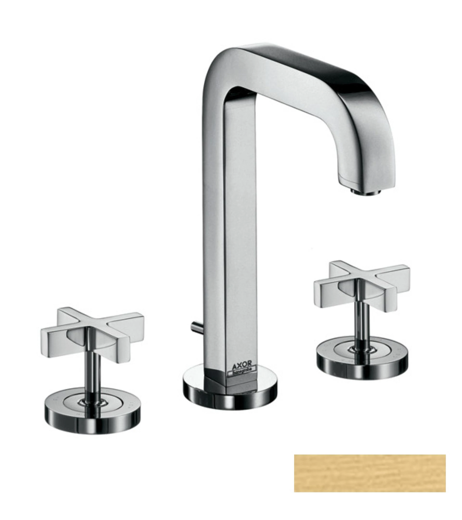 Фото - Смеситель для раковины Axor Citterio 39133250, золото - Hansgrohe