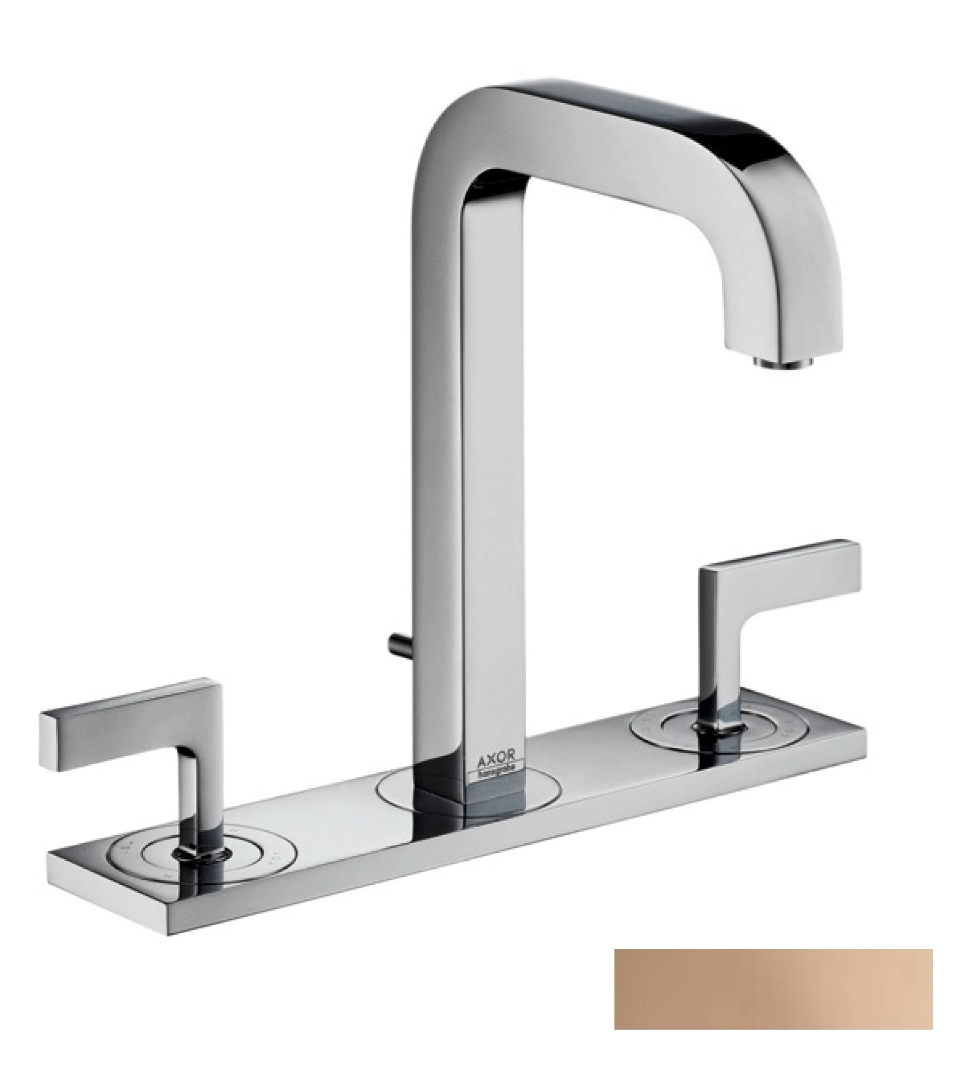 Фото - Смеситель для раковины Axor Citterio 39136300, красное золото - Hansgrohe