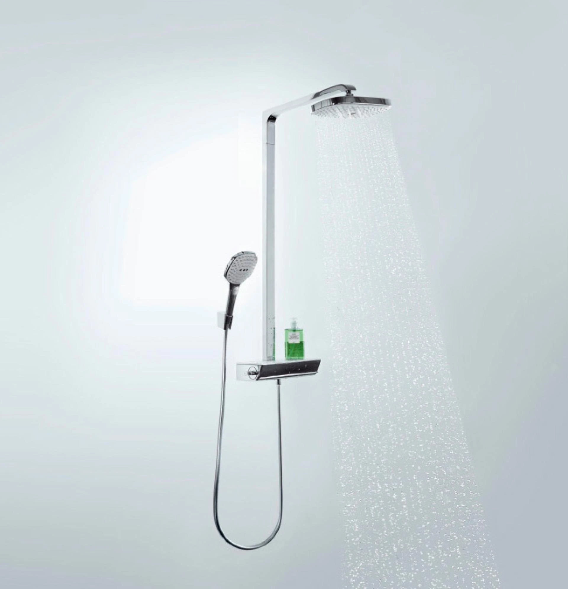 Фото - Душевая стойка Hansgrohe Raindance Select E 300 2jet 27128400 Showerpipe - Hansgrohe