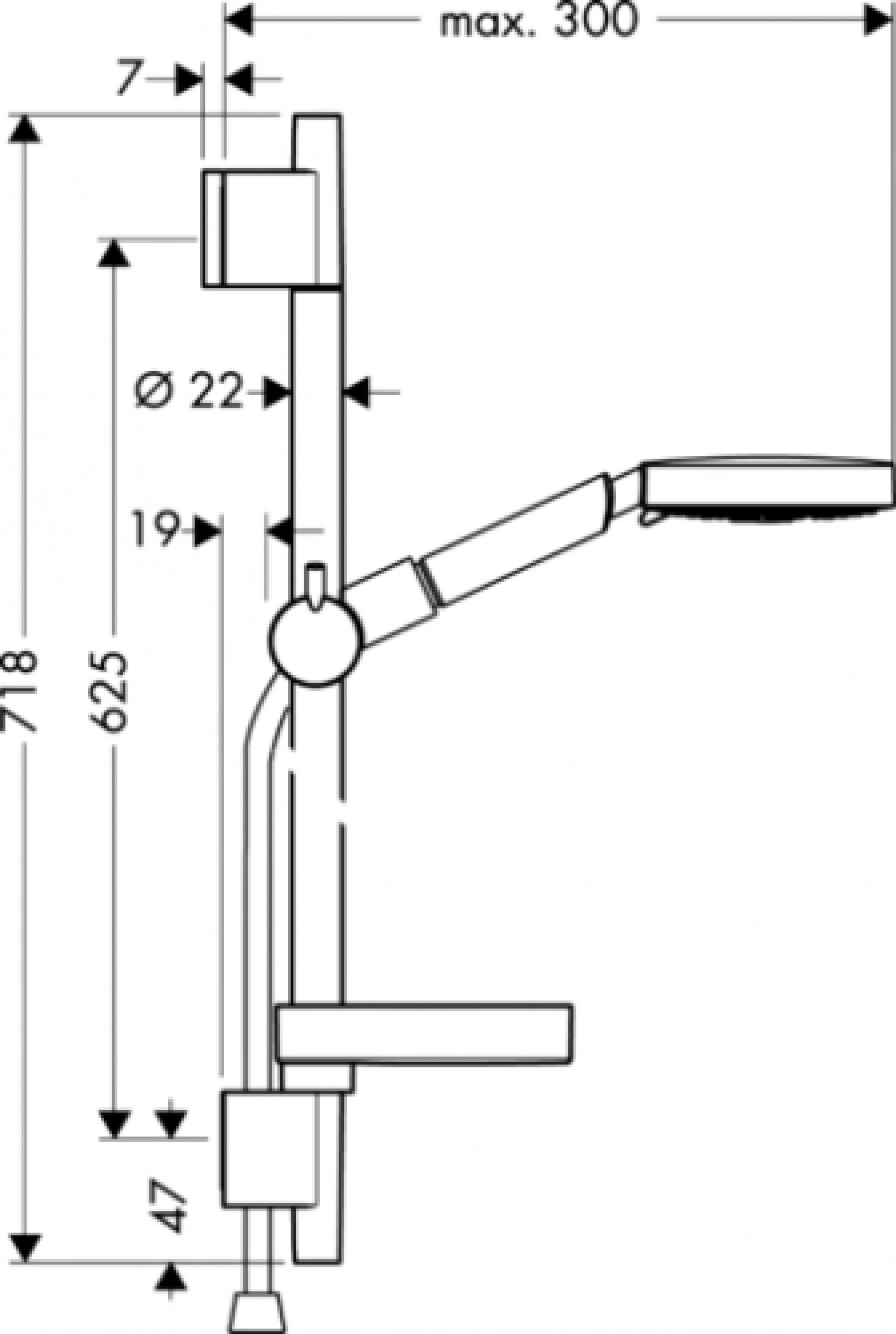 Фото - Душевой гарнитур Hansgrohe Raindance S 27886000 - Hansgrohe