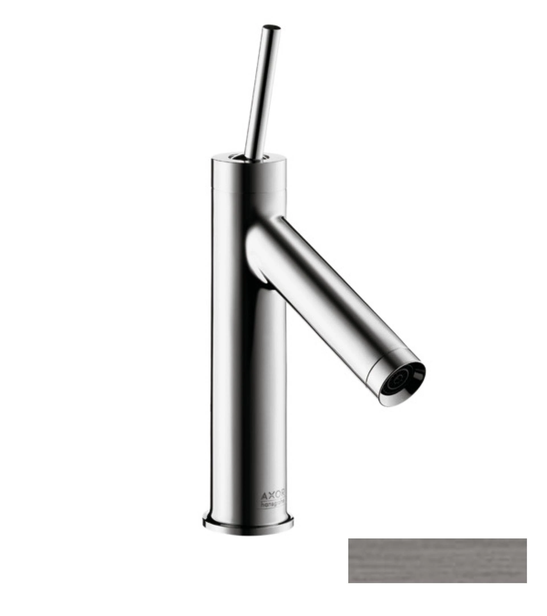 Фото - Смеситель для раковины Axor Starck 10117340, черный хром - Hansgrohe