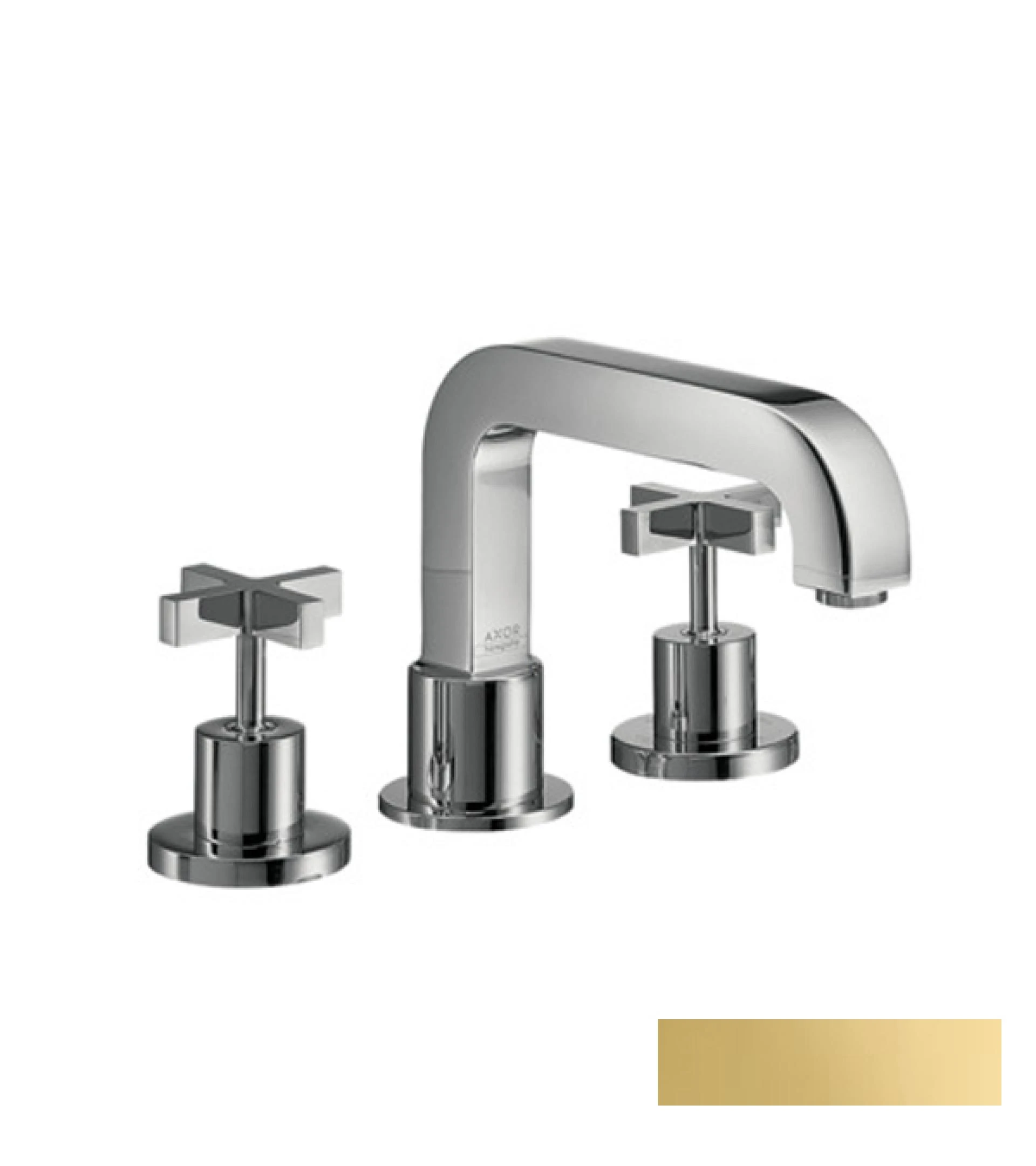 Фото - Смеситель на край ванны Axor Citterio 39436990, золото - Hansgrohe