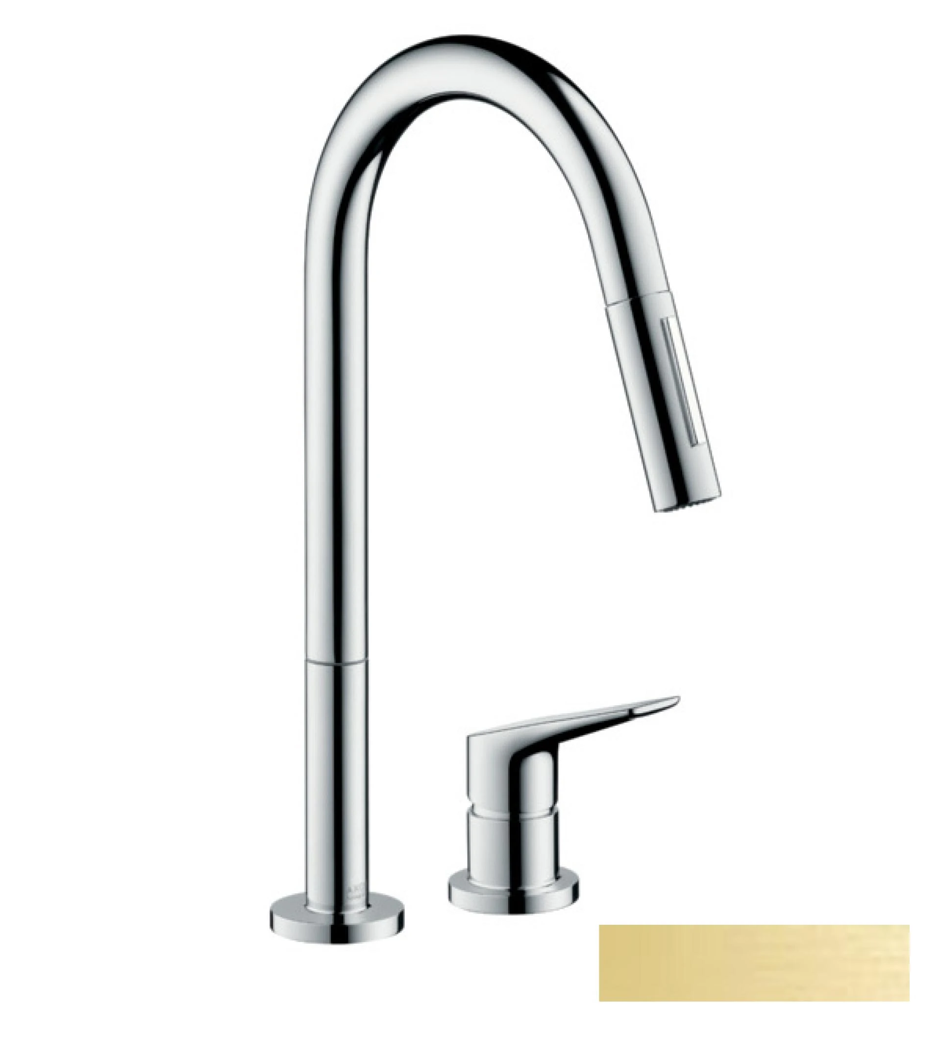 Фото - Смеситель для кухни Axor Citterio M 34822930, медь - Hansgrohe