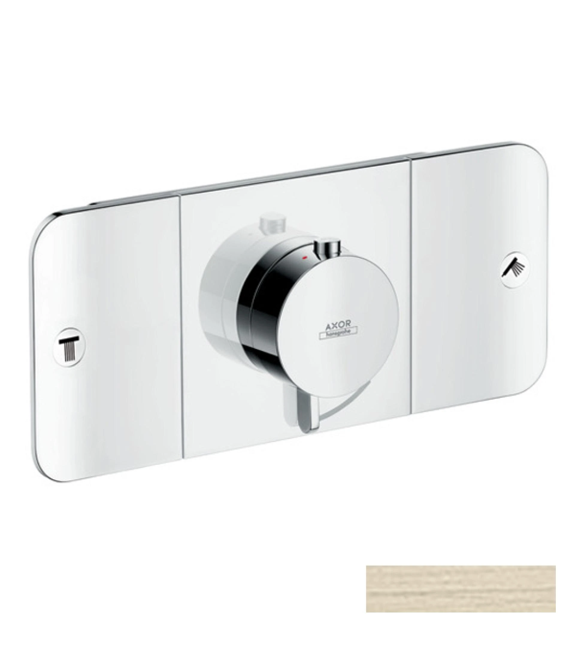 Фото - Термостат для душа Axor One 45712820, никель - Hansgrohe