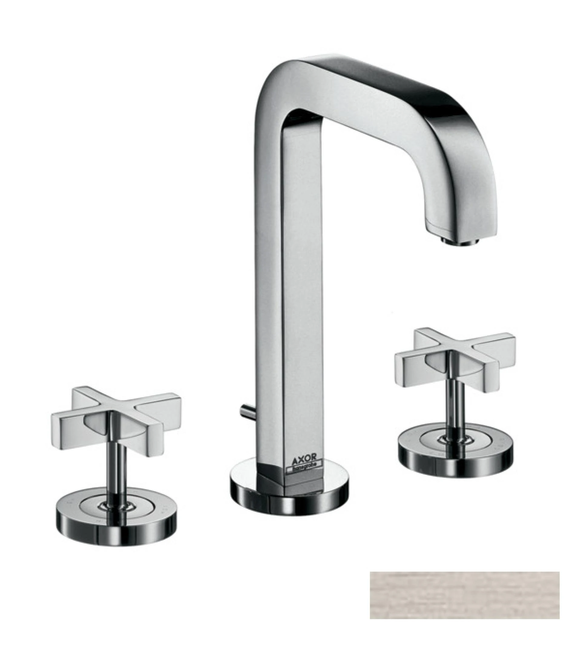 Фото - Смеситель для раковины Axor Citterio 39133800, сталь - Hansgrohe