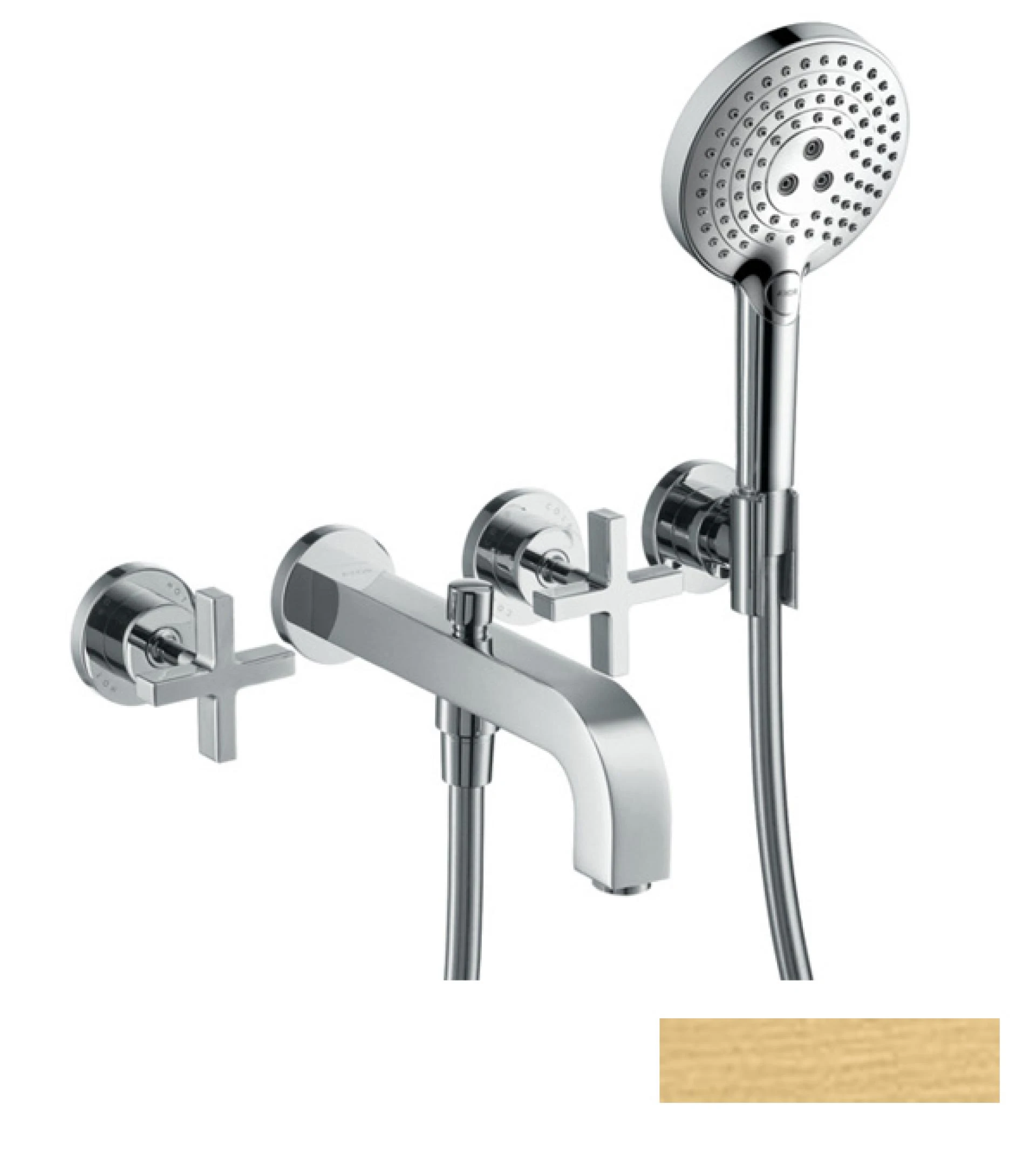 Фото - Смеситель для ванны Axor Citterio 39447250, золото - Hansgrohe