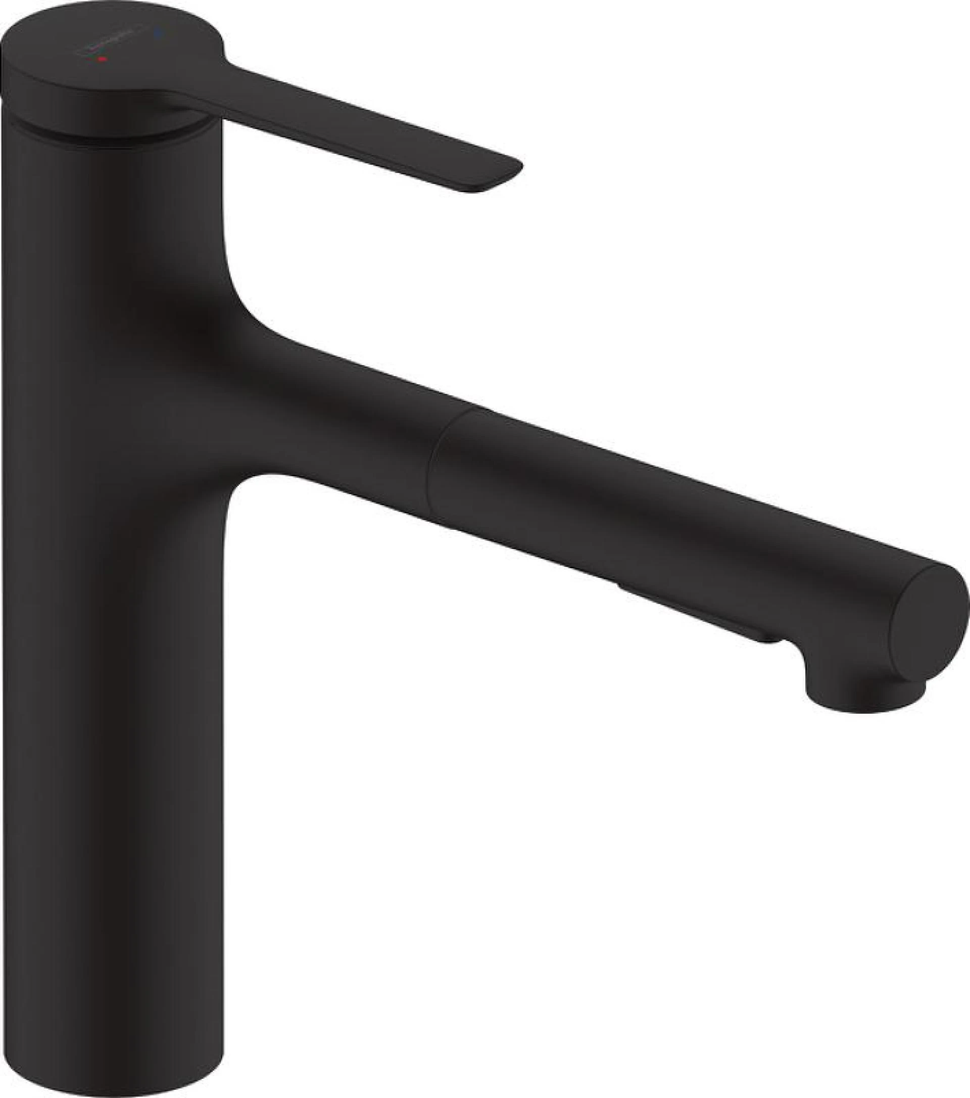 Фото - Смеситель для кухни Hansgrohe Zesis M33 160 2jet sBox lite 74804670, черный матовый - Hansgrohe