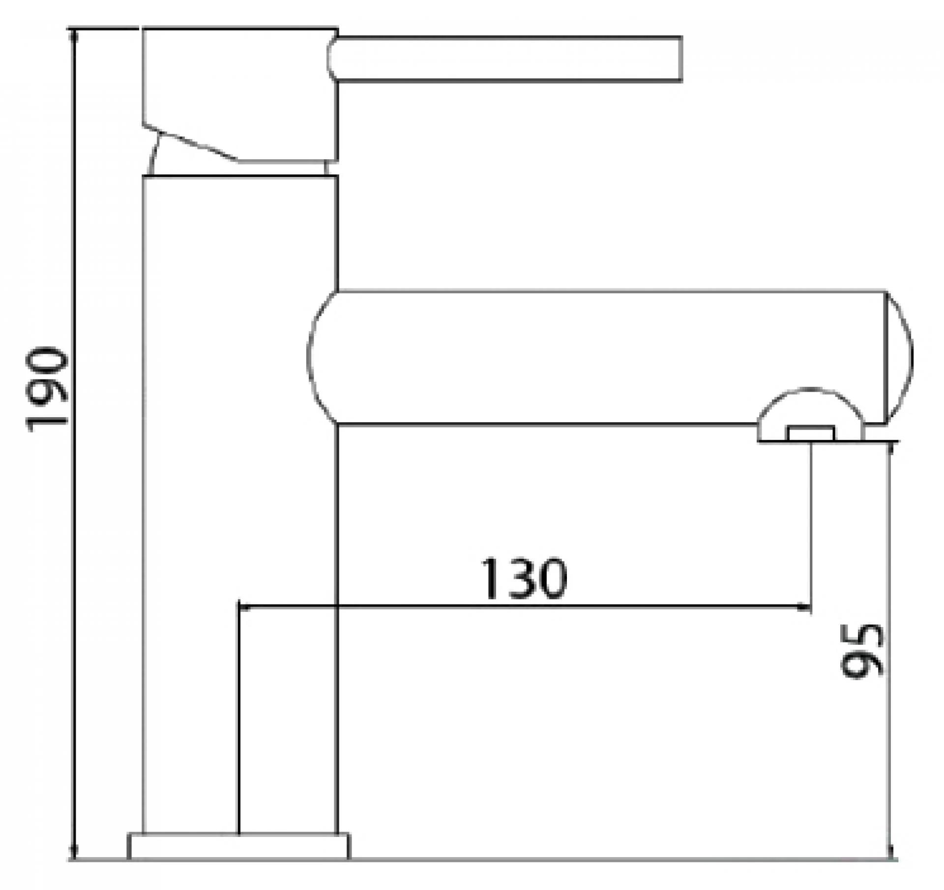 Фото - Смеситель для раковины Seaman Eco Koblenz SSN-2223 - Hansgrohe