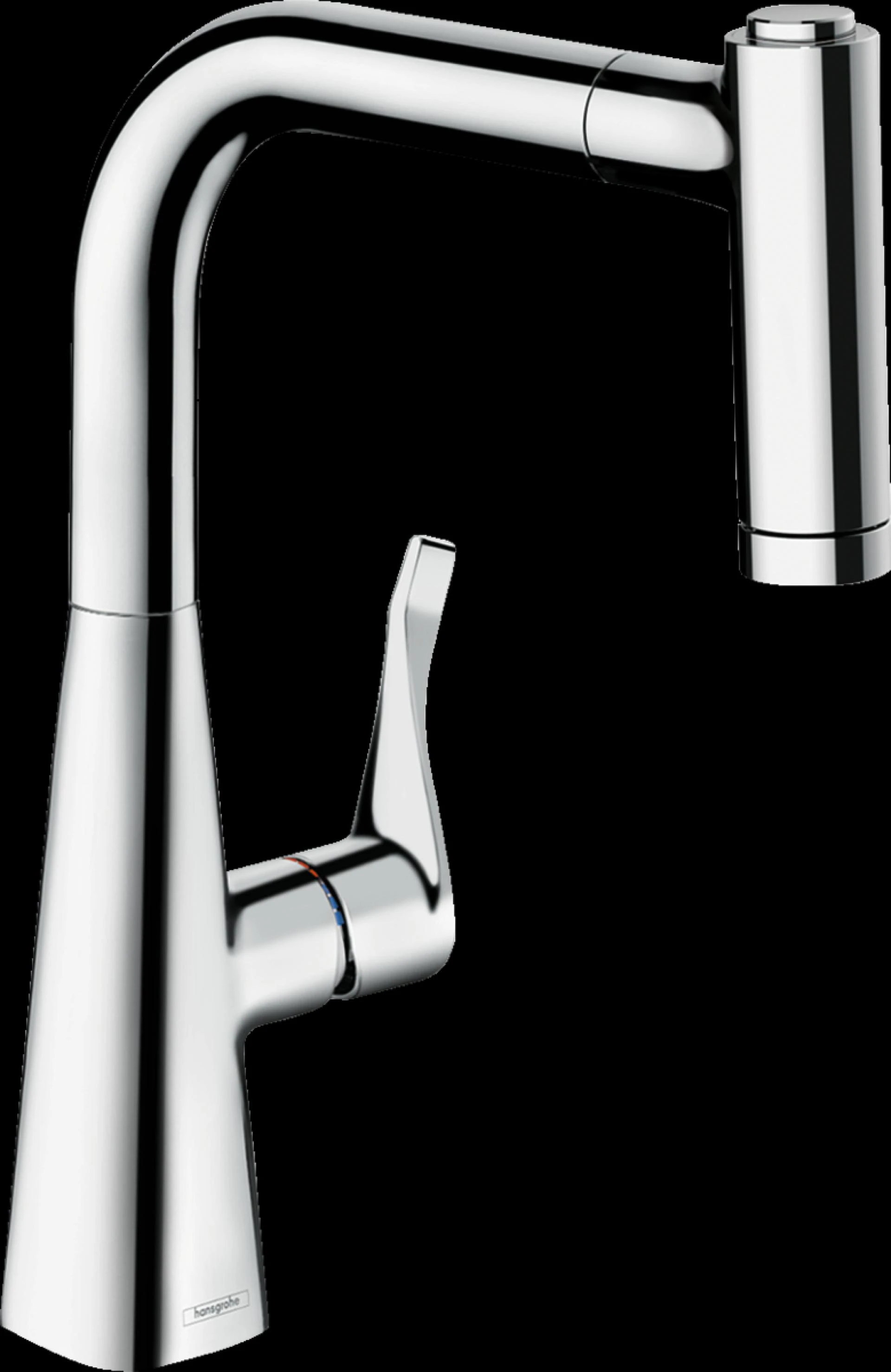 Фото - Смеситель для кухни Hansgrohe Metris 73800000, хром - Hansgrohe