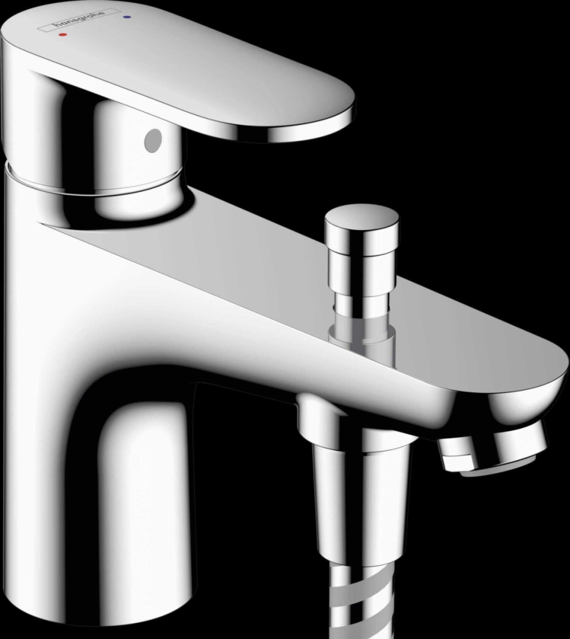 Фото - Смеситель на борт ванны Hansgrohe Vernis Blend 71444000, хром - Hansgrohe