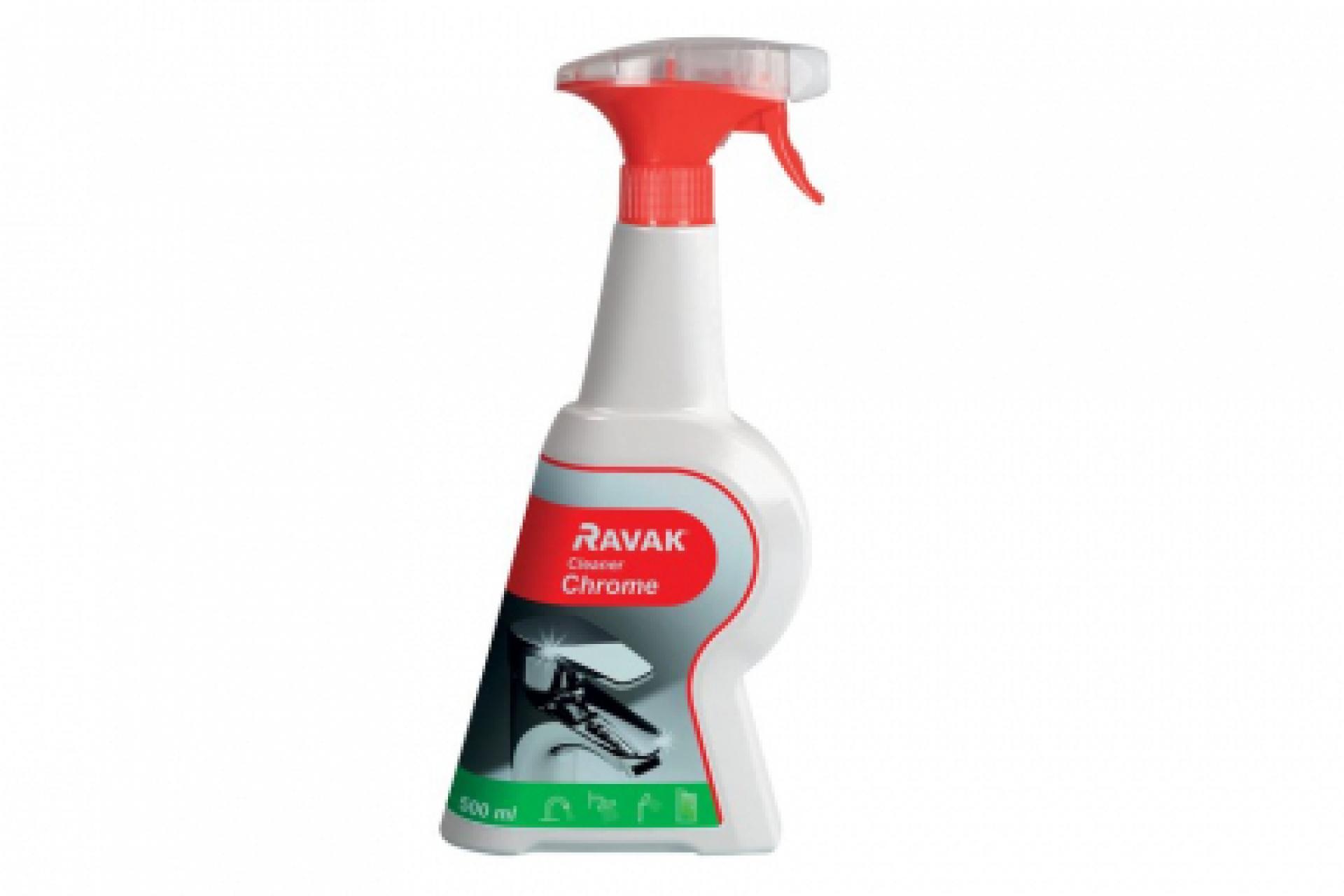 Фото - Средство для металлических поверхностей Ravak Cleaner Chrome 500 мл X01106 - Hansgrohe