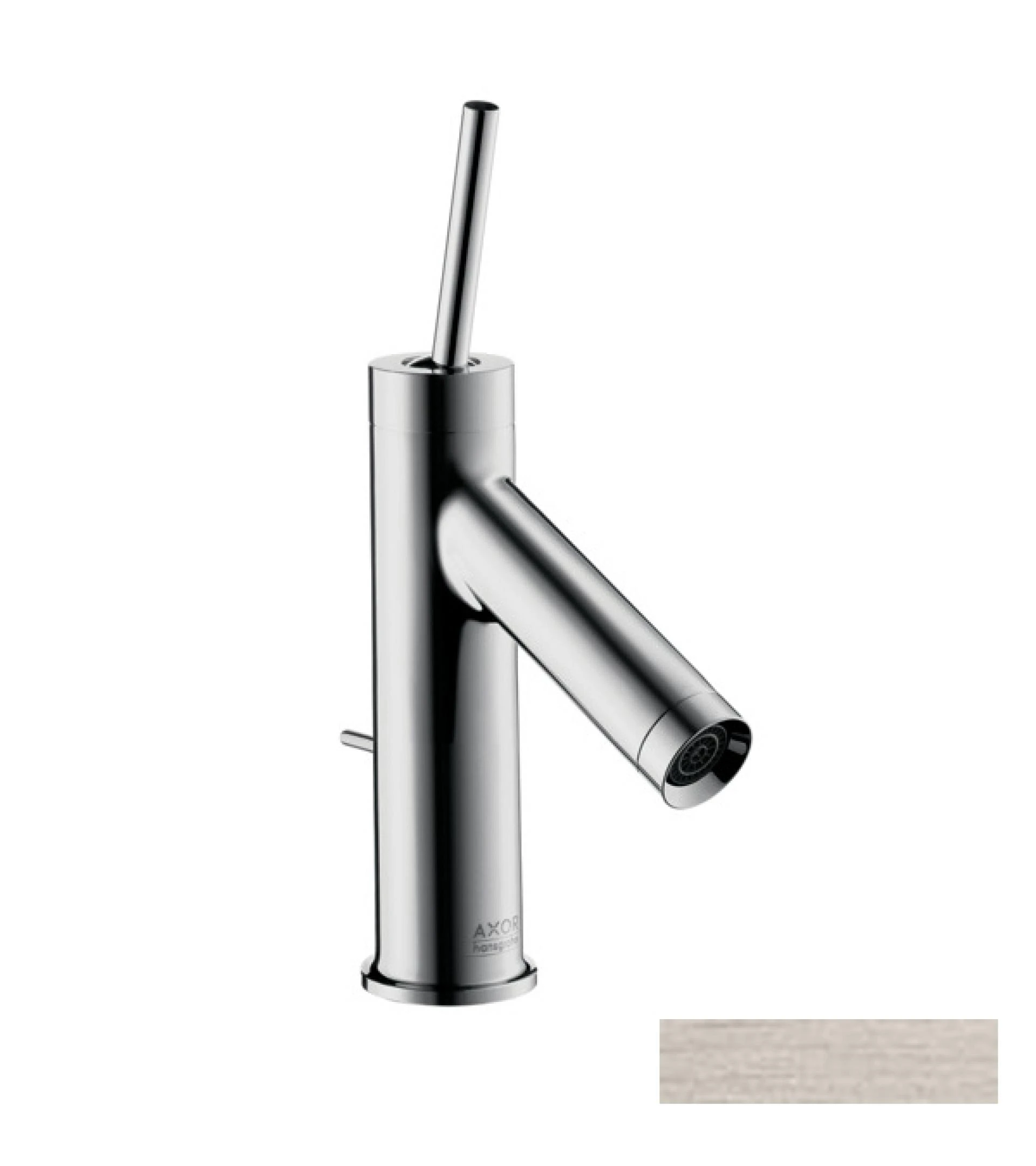 Фото - Смеситель для раковины Axor Starck 10116800, сталь - Hansgrohe