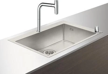 Фото - Кухонная мойка с встроенным смесителемHansgrohe C71-F660-08 43202800 - Hansgrohe